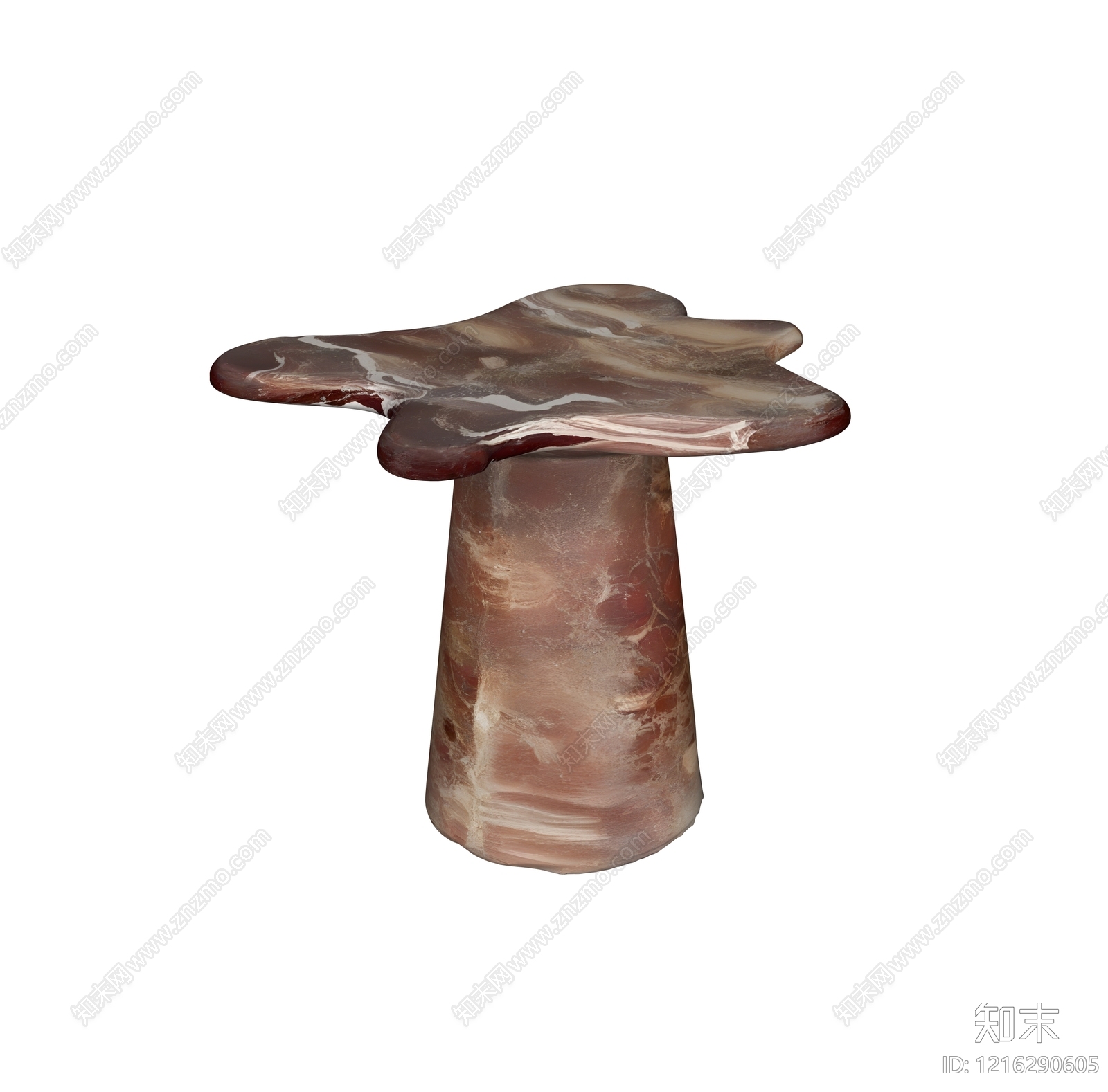 侘寂风边几SU模型下载【ID:1216290605】