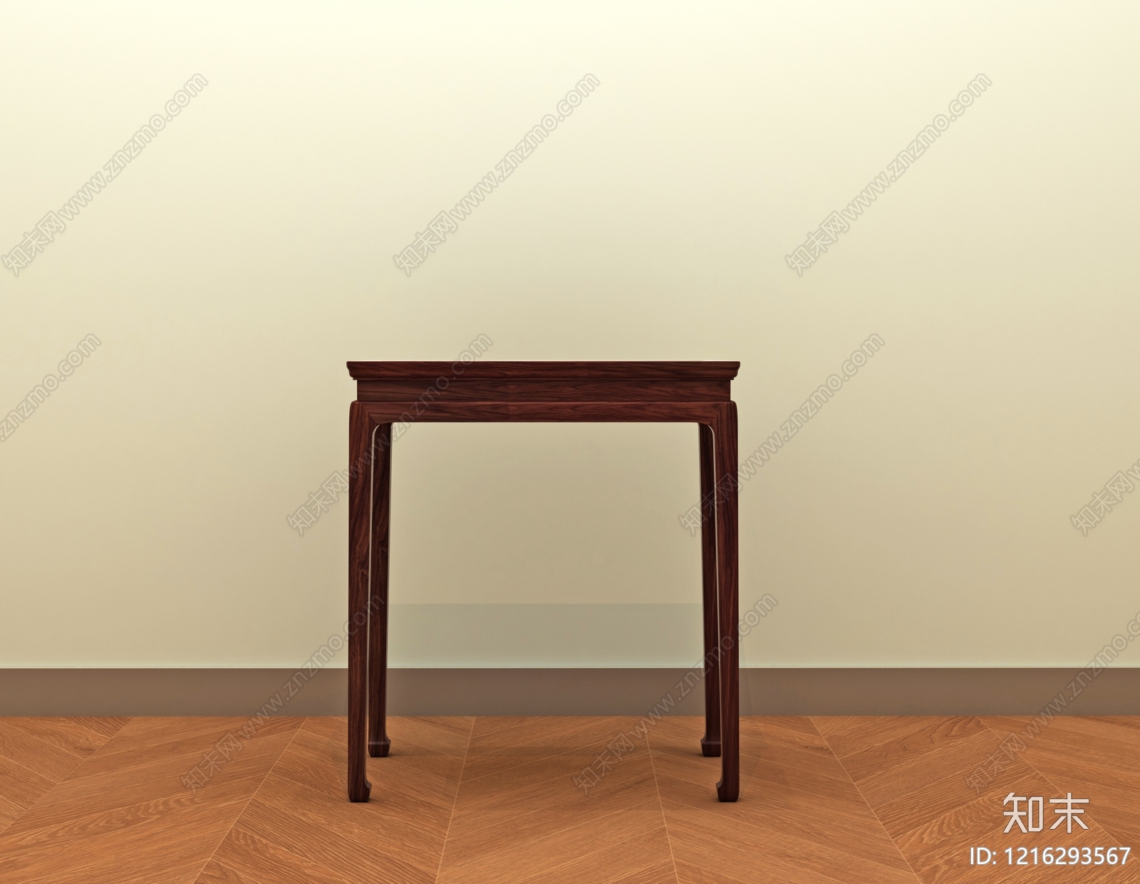 新中式边几3D模型下载【ID:1216293567】