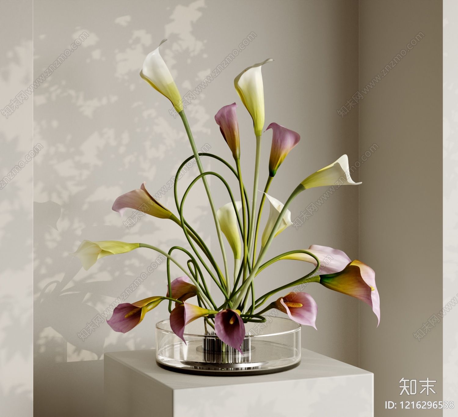 现代花艺SU模型下载【ID:1216296538】
