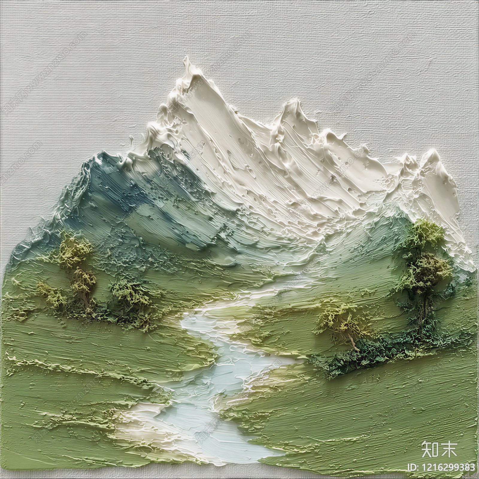 新中式山水贴图下载【ID:1216299383】