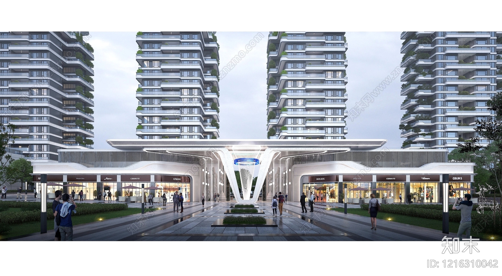 现代轻奢其他居住建筑下载【ID:1216310042】