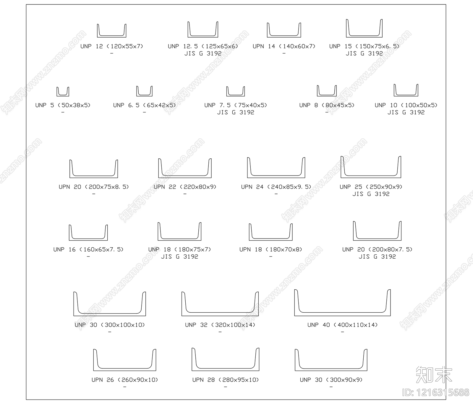 现代五金管件施工图下载【ID:1216315688】