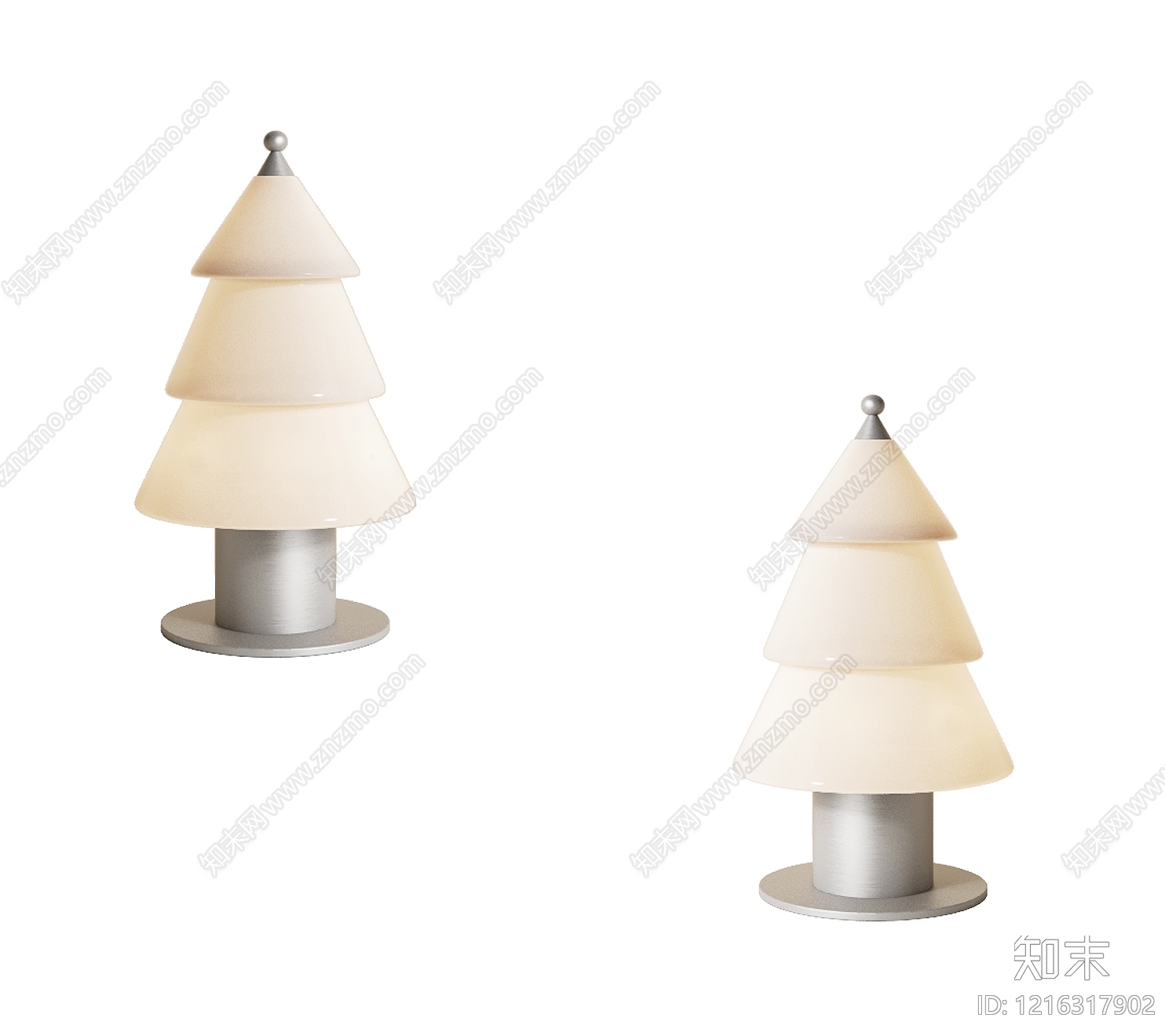 现代简约台灯3D模型下载【ID:1216317902】