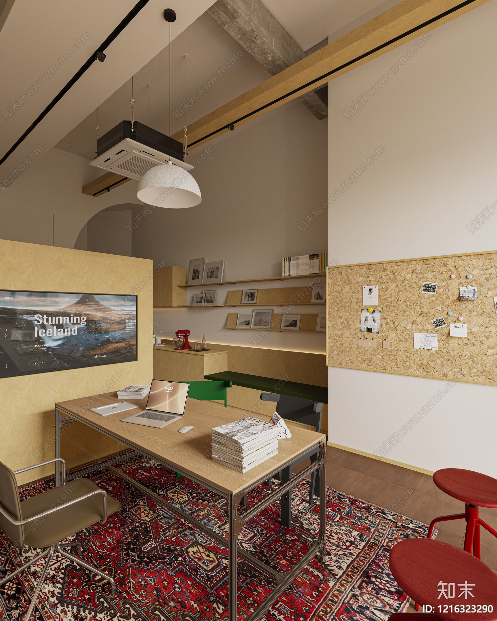 中古风工作室3D模型下载【ID:1216323290】