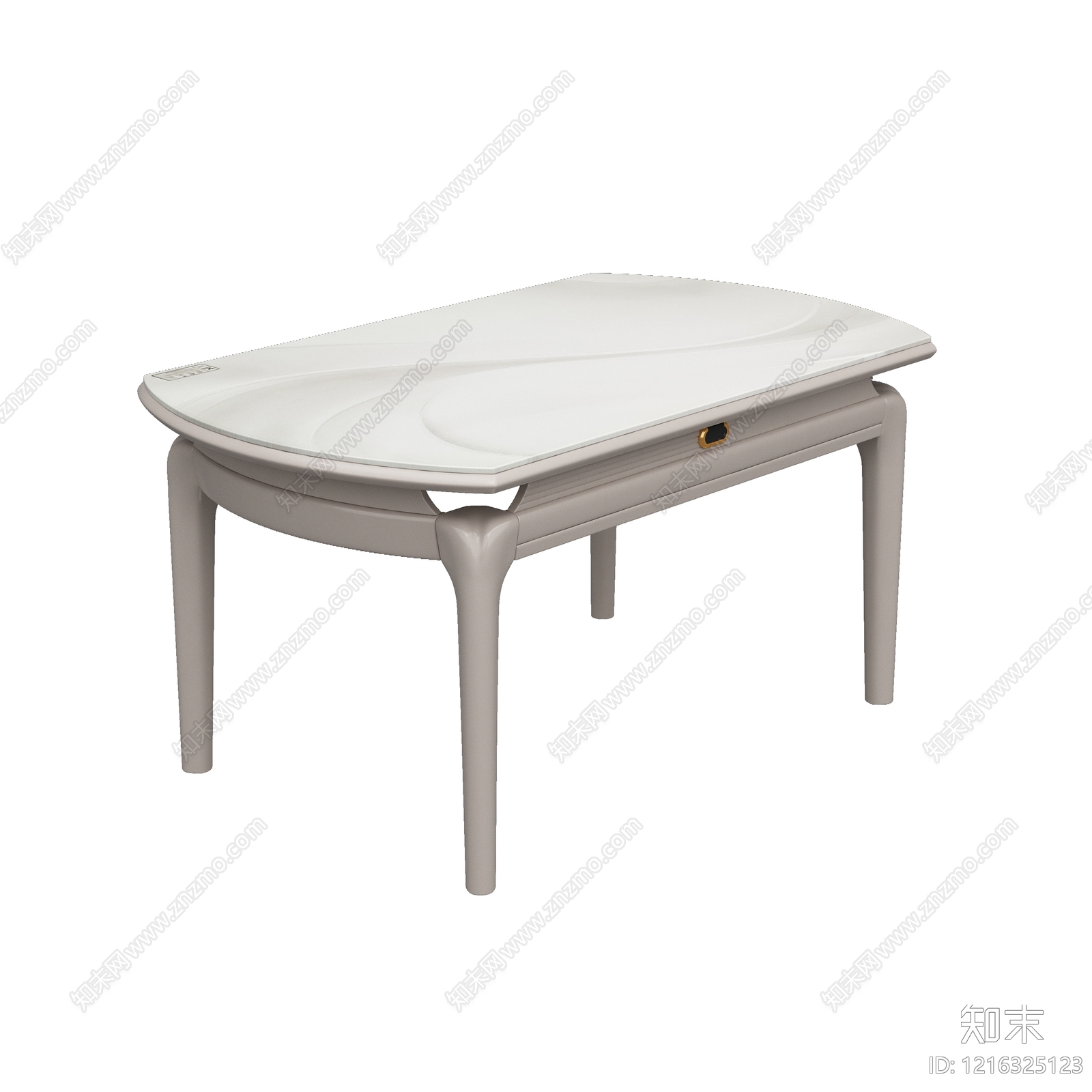 现代简约麻将桌3D模型下载【ID:1216325123】