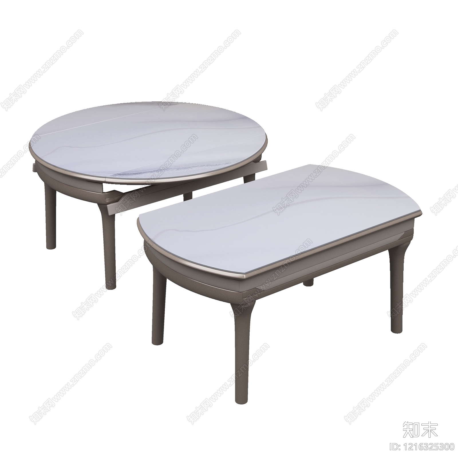 现代简约几类组合3D模型下载【ID:1216325300】