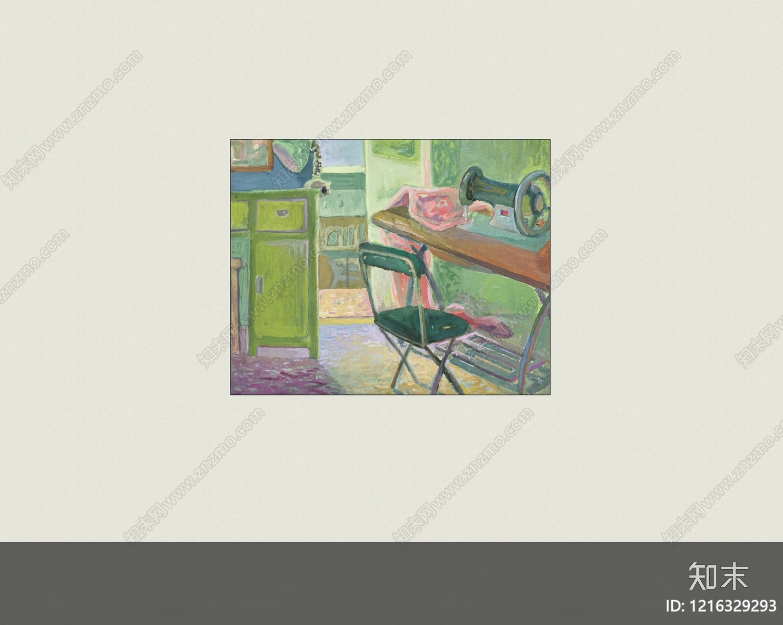 复古挂画SU模型下载【ID:1216329293】