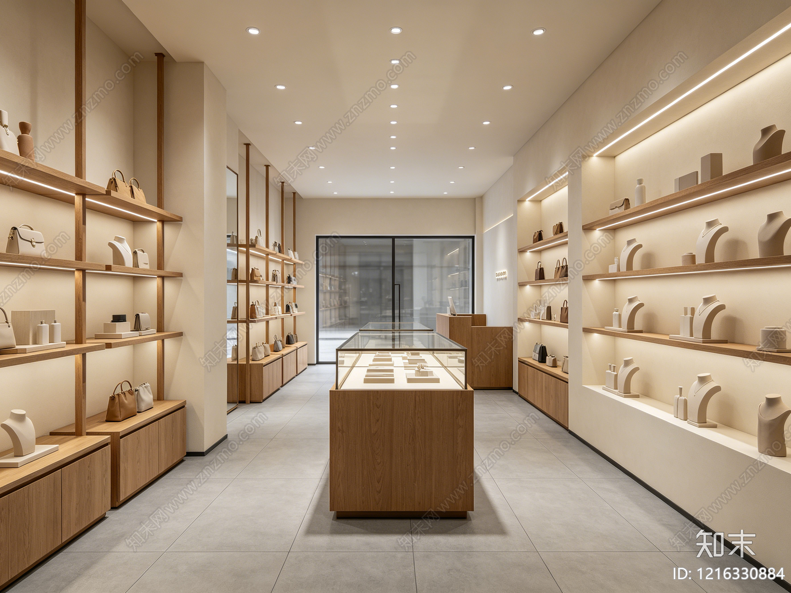 现代商铺贴图下载【ID:1216330884】