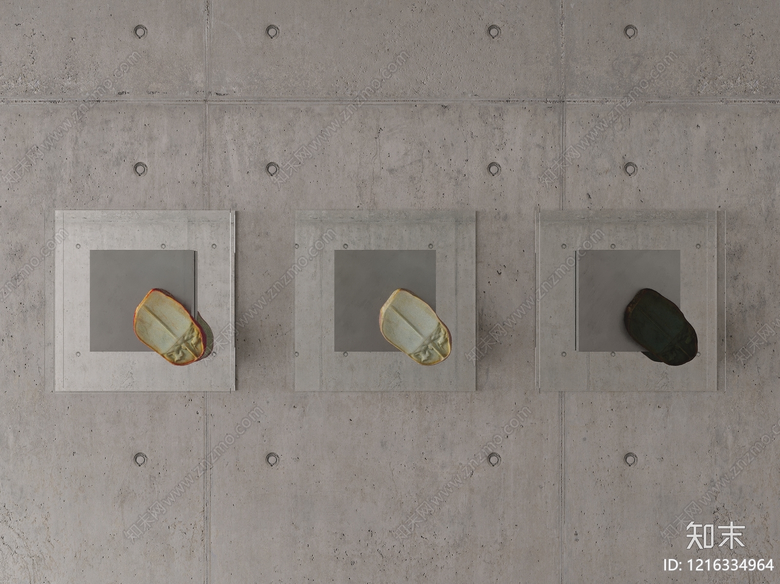 极简主义摆件组合3D模型下载【ID:1216334964】