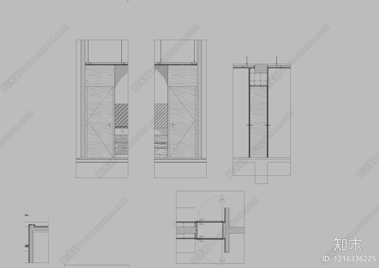 综合门节点施工图下载【ID:1216336225】