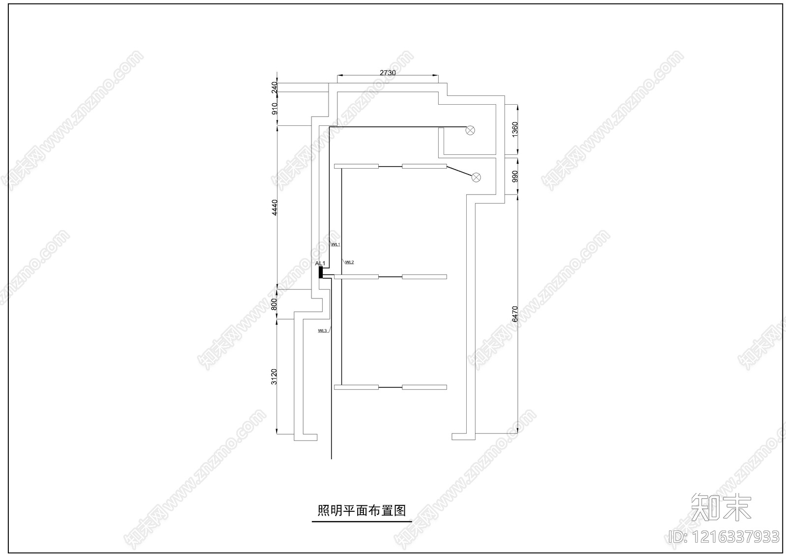 电气图cad施工图下载【ID:1216337933】
