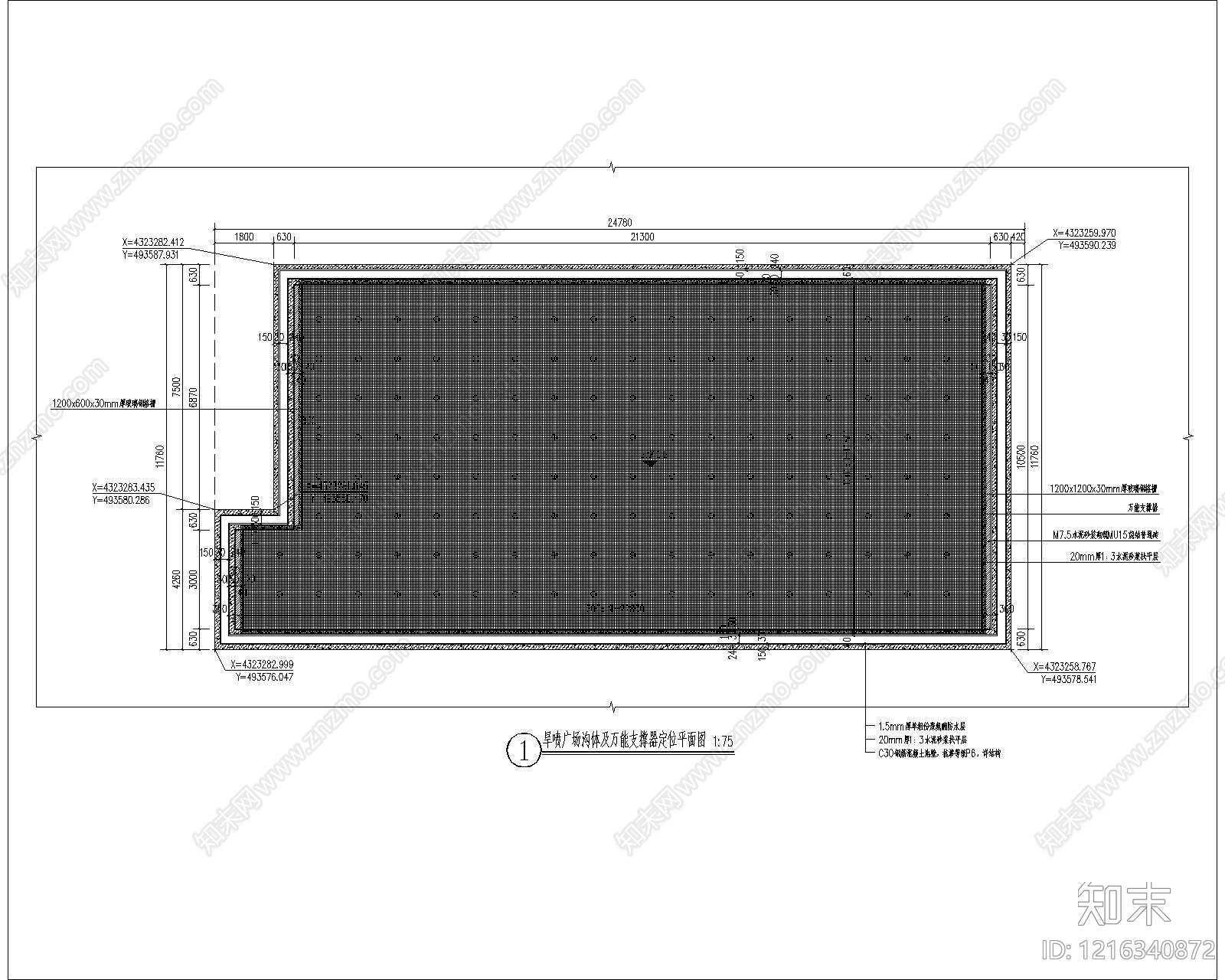 商业街景观cad施工图下载【ID:1216340872】