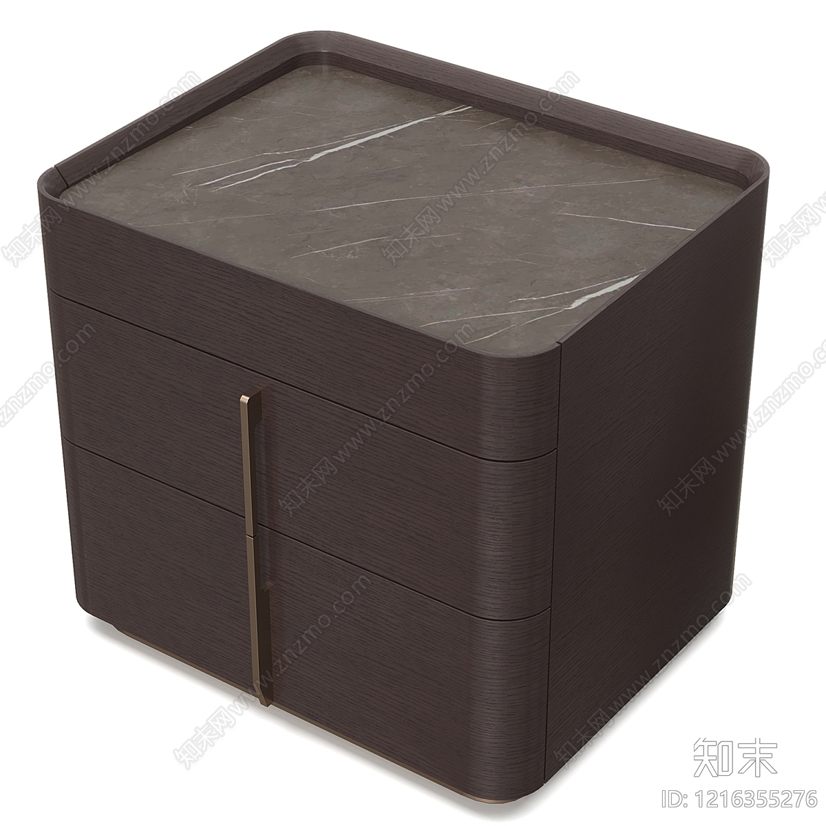 意式极简床头柜3D模型下载【ID:1216355276】
