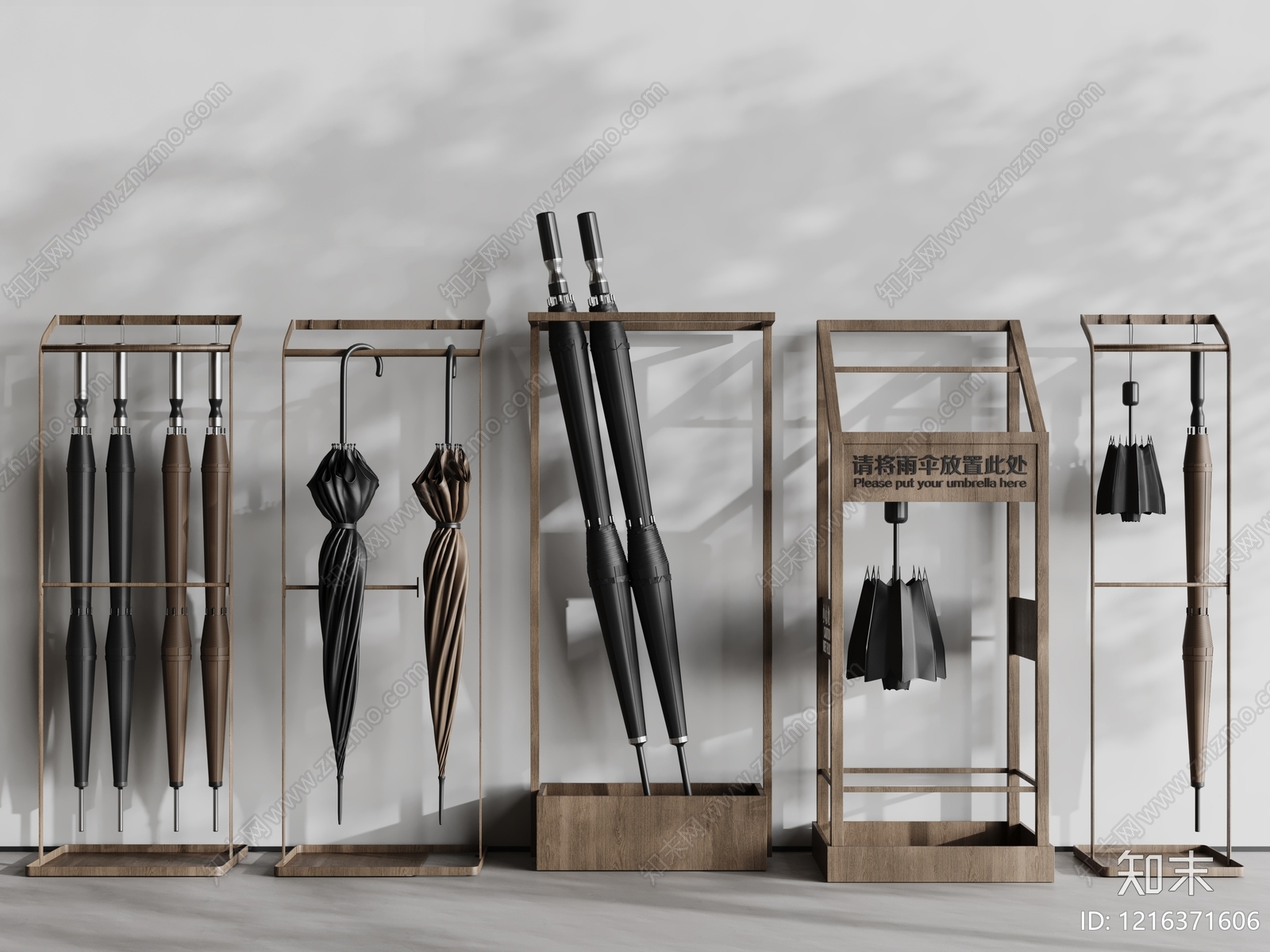 原木极简其他生活用品3D模型下载【ID:1216371606】