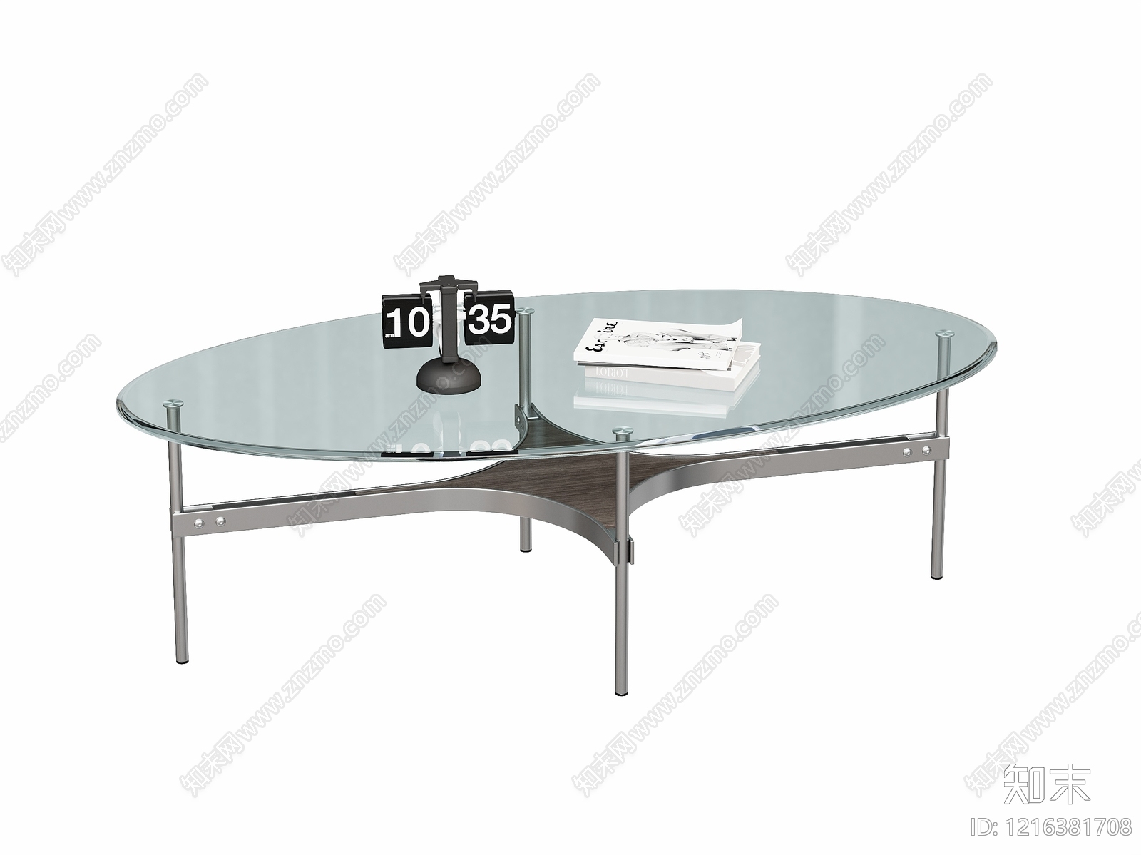 现代简约茶几3D模型下载【ID:1216381708】