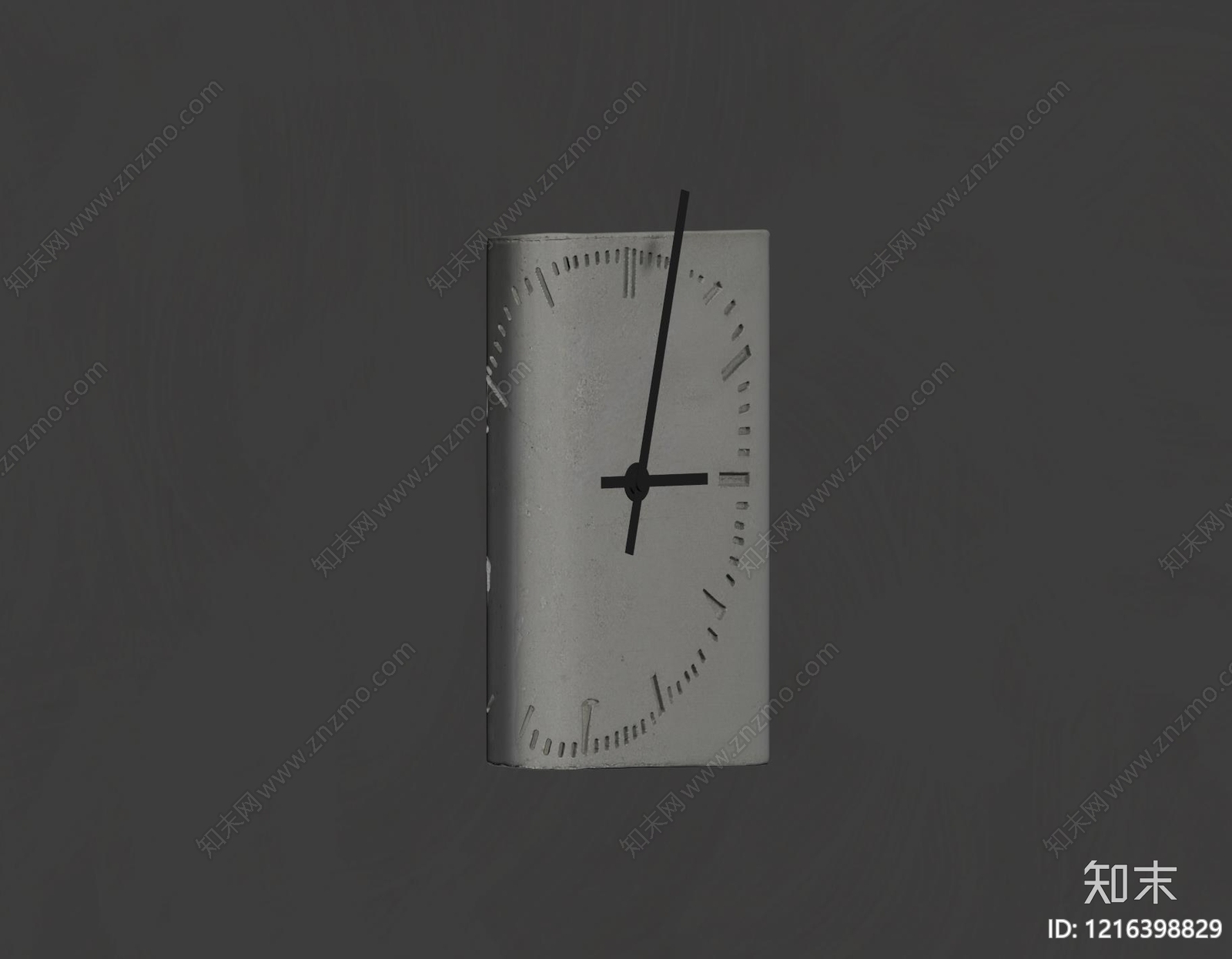 极简主义钟表SU模型下载【ID:1216398829】