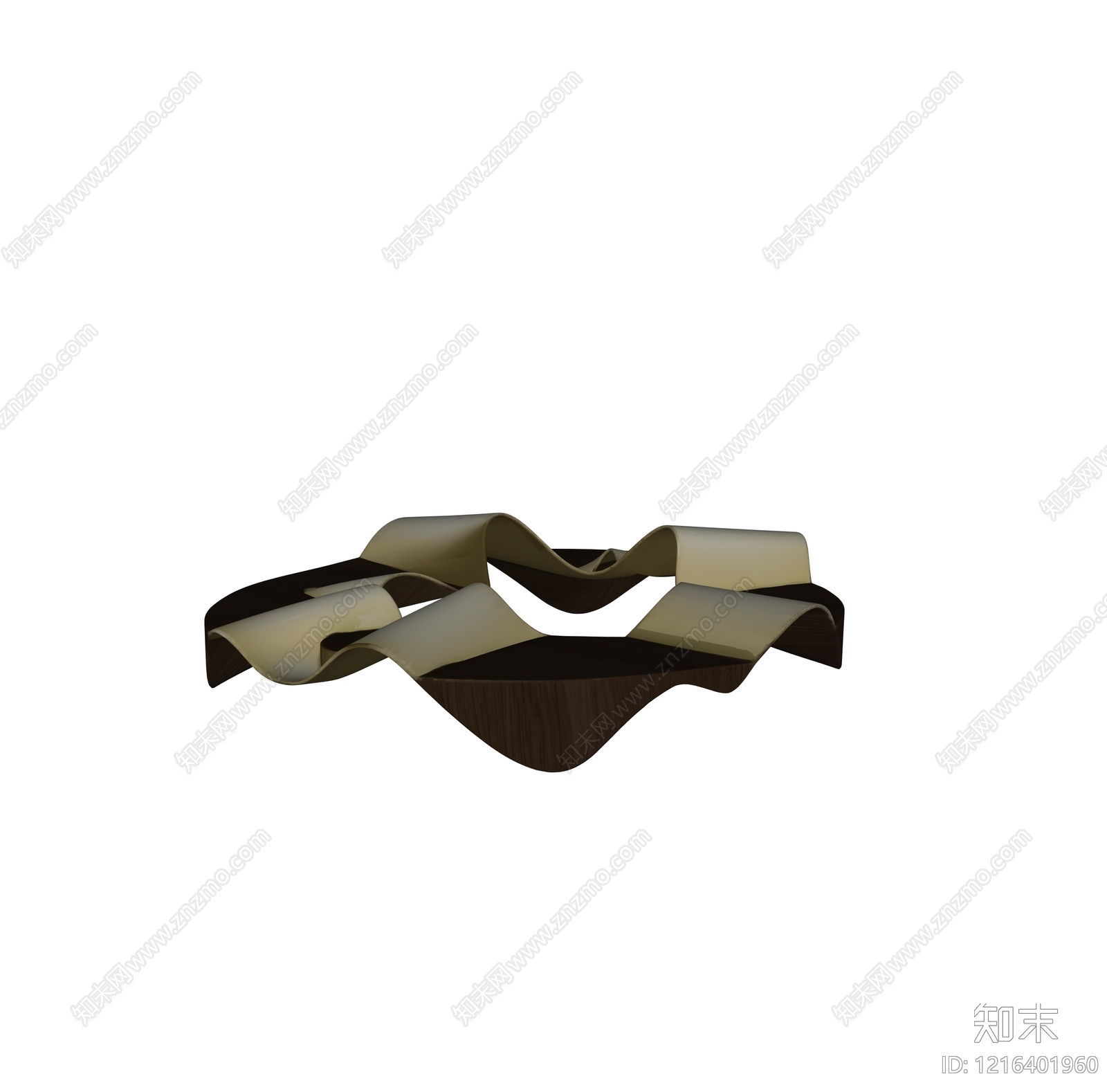 现代艺术茶几SU模型下载【ID:1216401960】