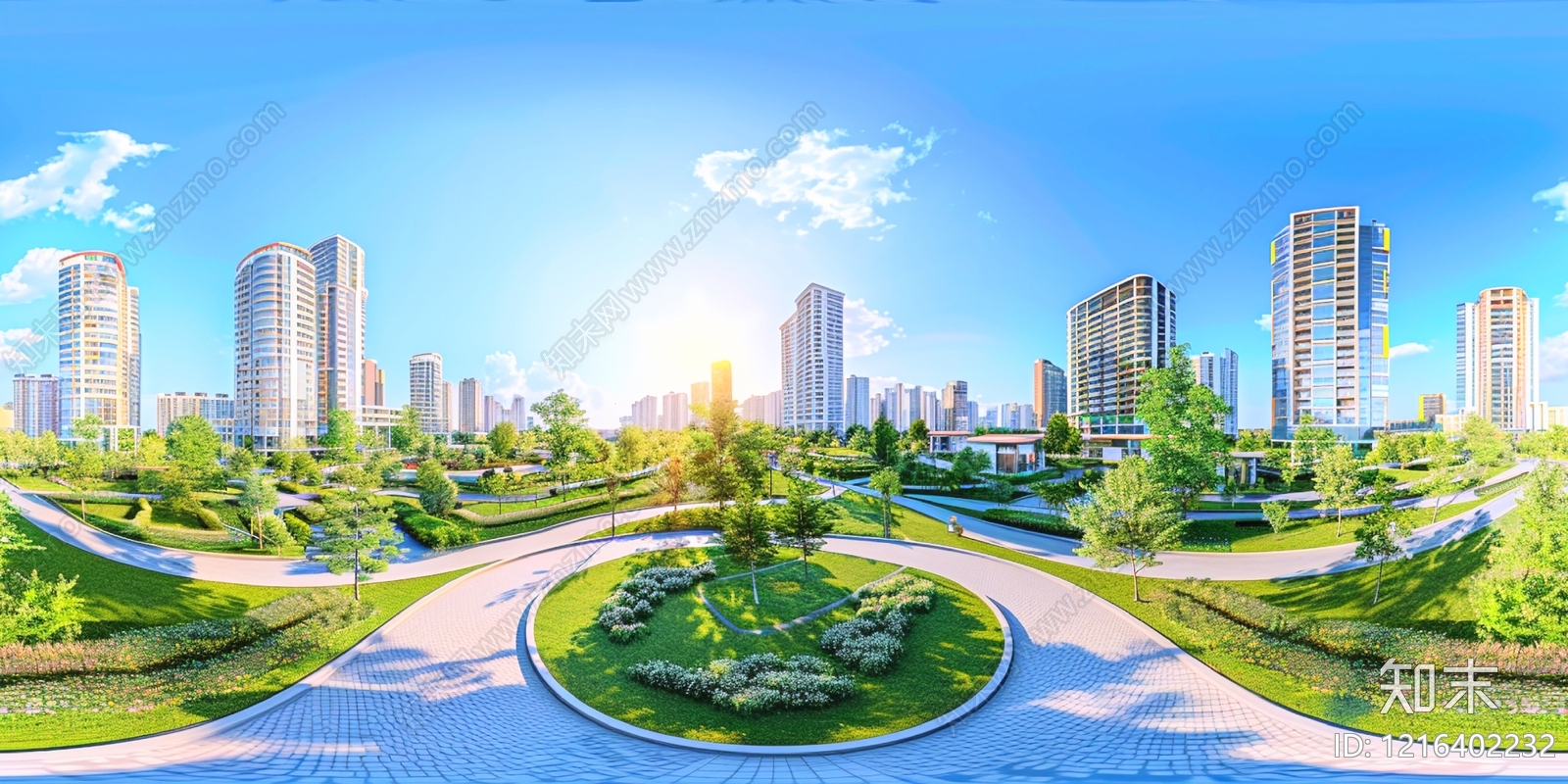 现代城市HDR贴图下载【ID:1216402232】