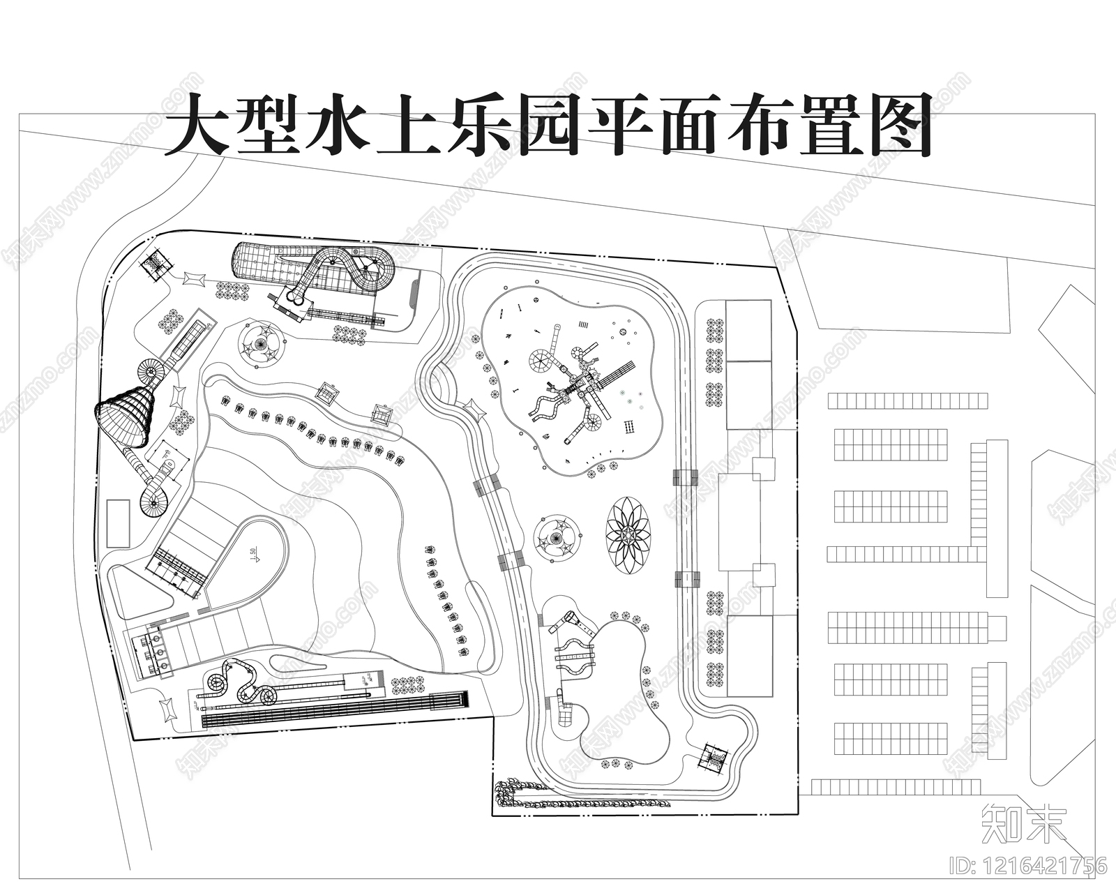 现代儿童乐园施工图下载【ID:1216421756】