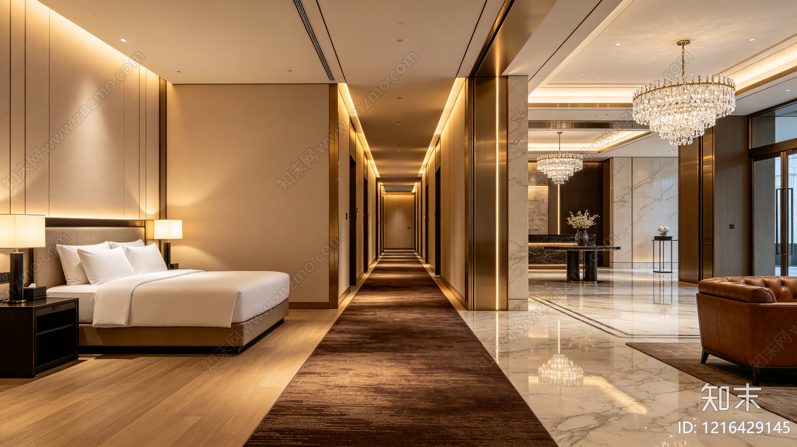现代酒店贴图下载【ID:1216429145】