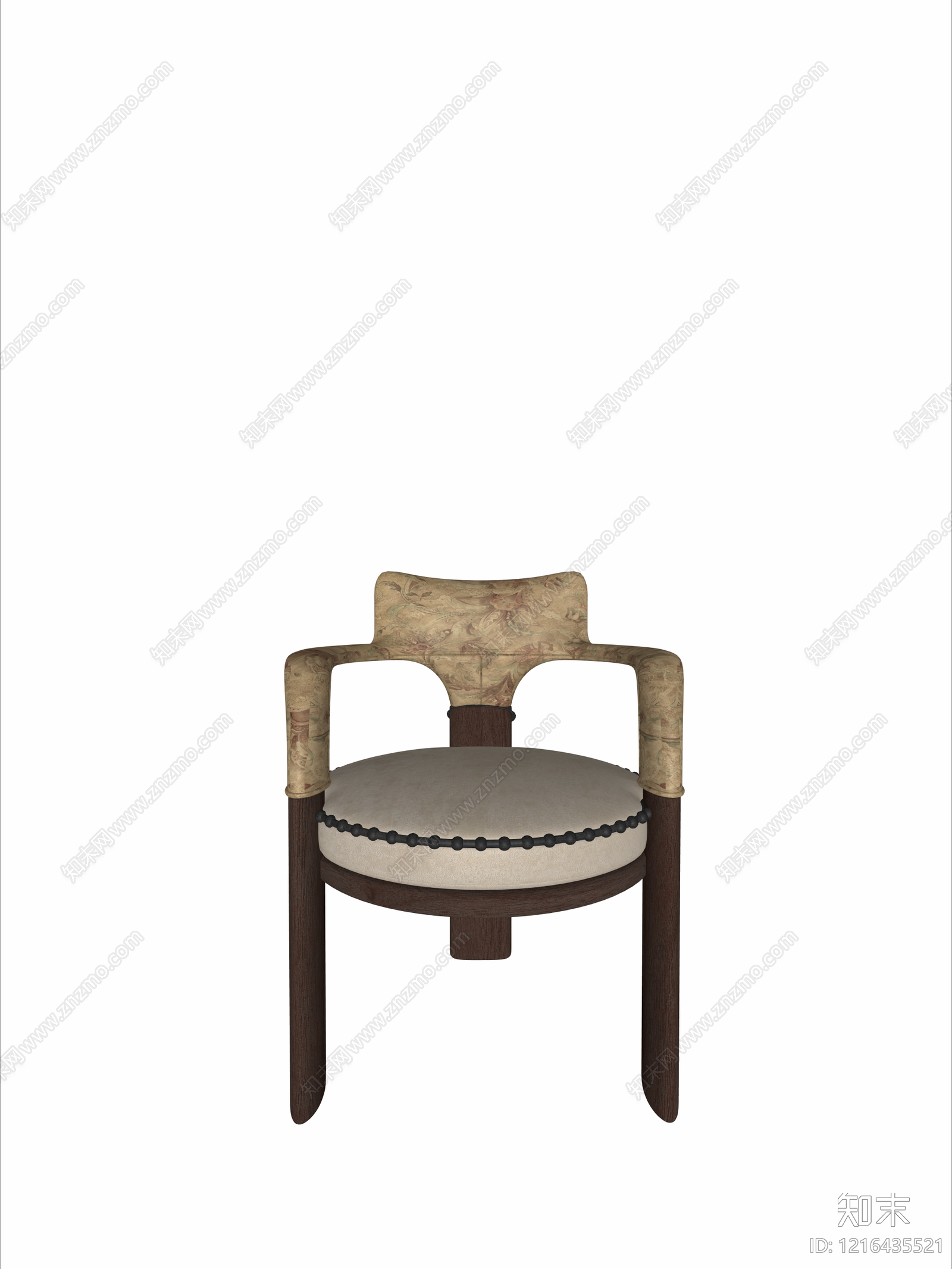 中古风餐椅SU模型下载【ID:1216435521】