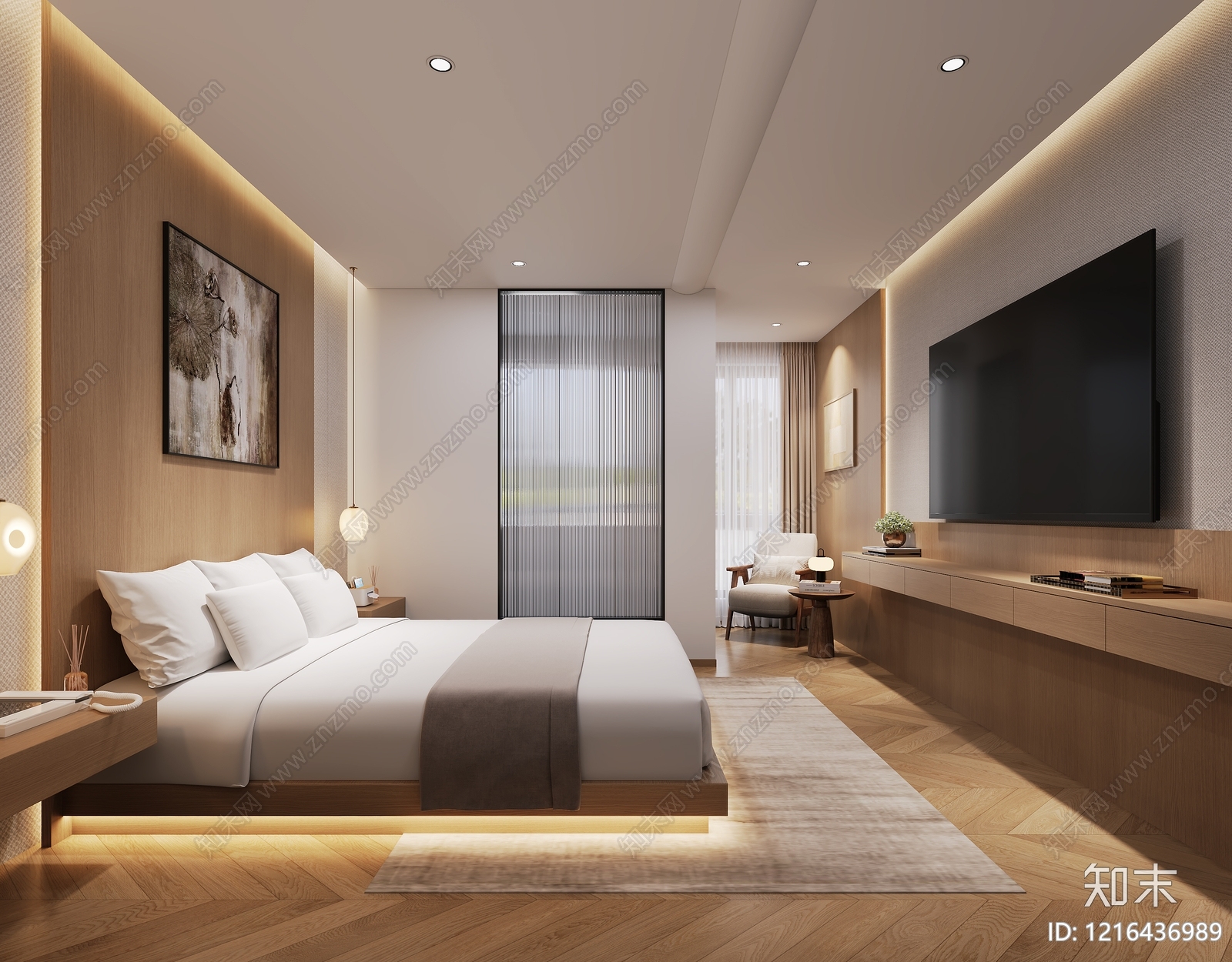 酒店家具cad施工图下载【ID:1216436989】
