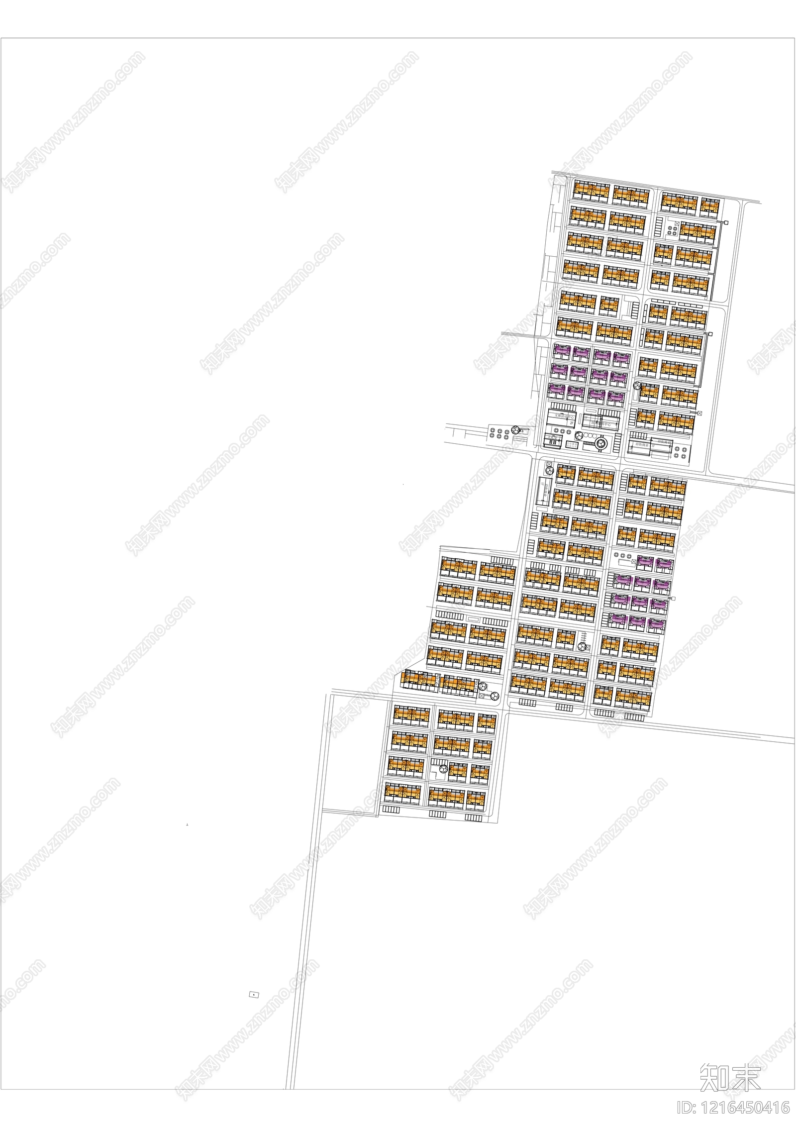 中式住宅楼建筑施工图下载【ID:1216450416】