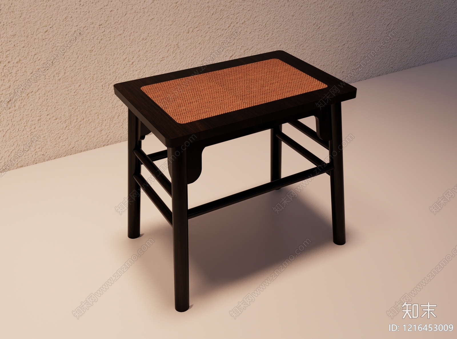 新中式其他凳子3D模型下载【ID:1216453009】