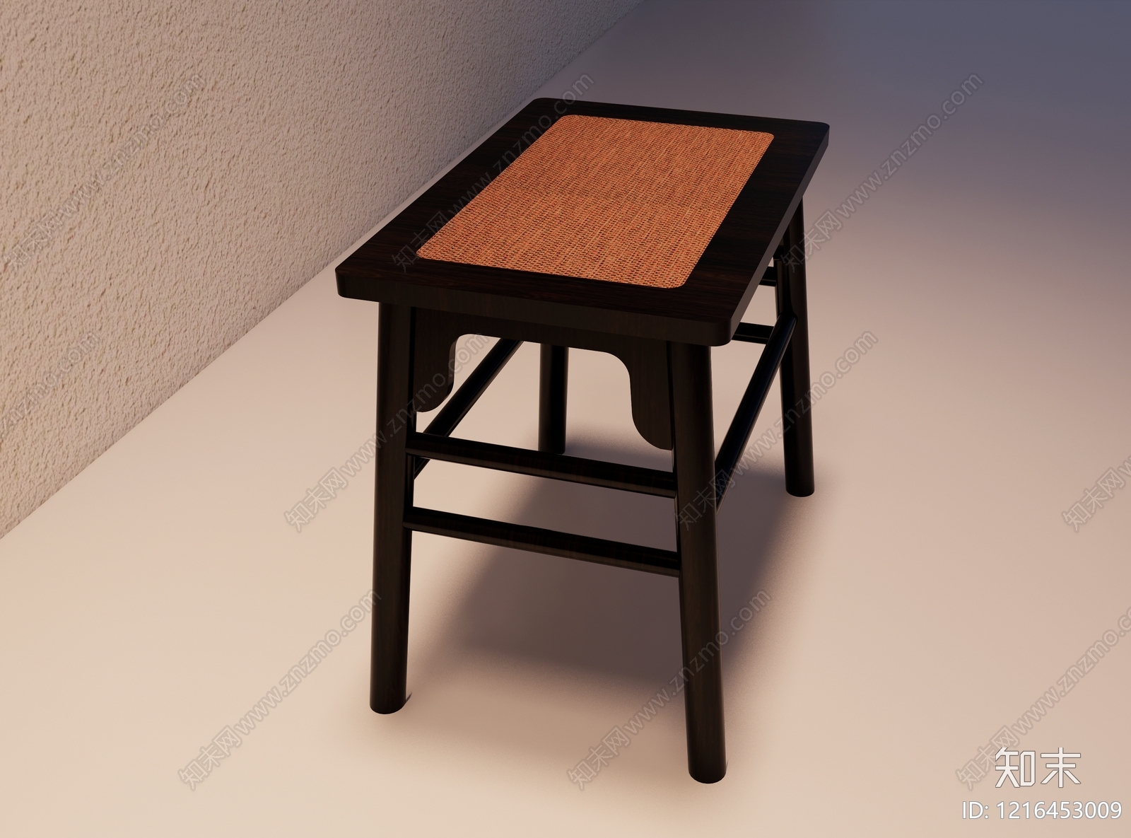 新中式其他凳子3D模型下载【ID:1216453009】