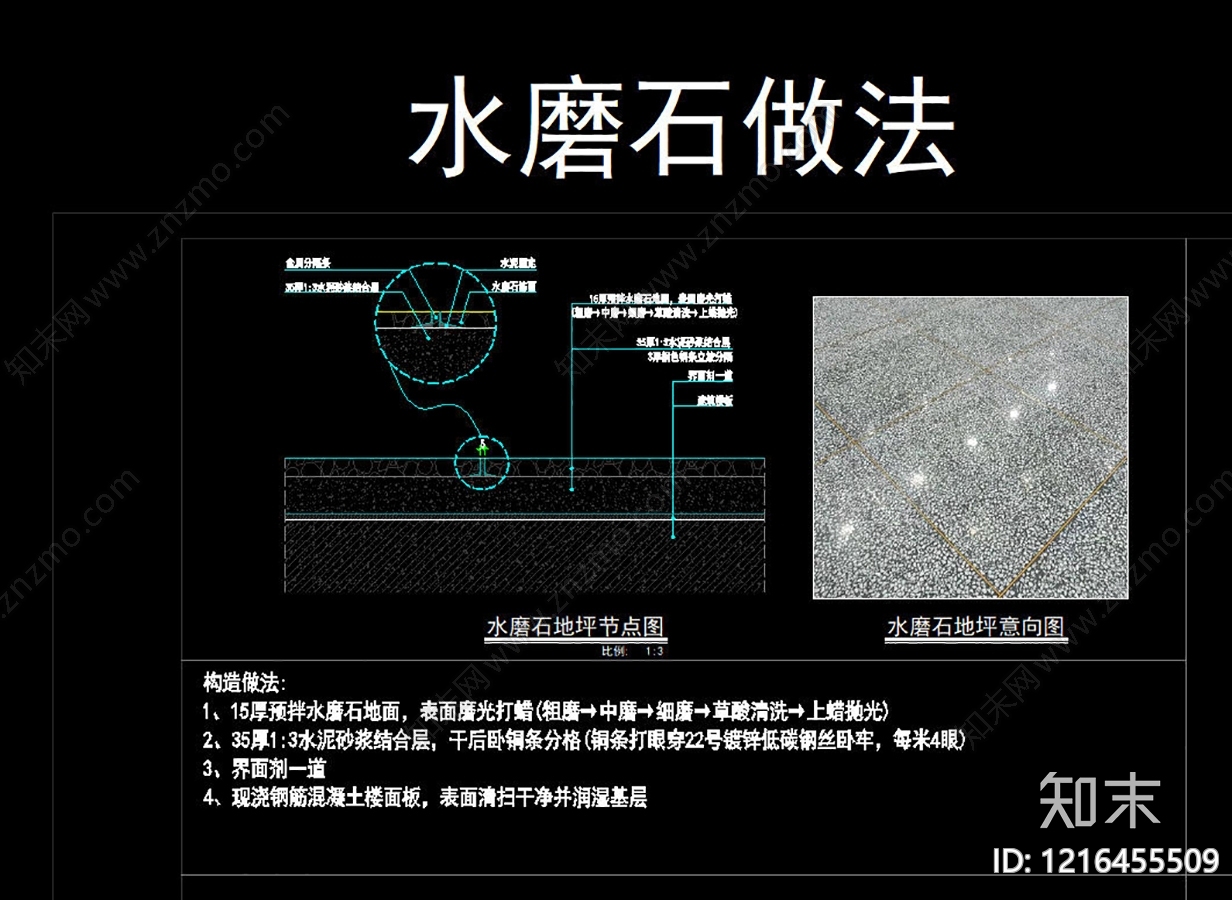 地面综合节点施工图下载【ID:1216455509】