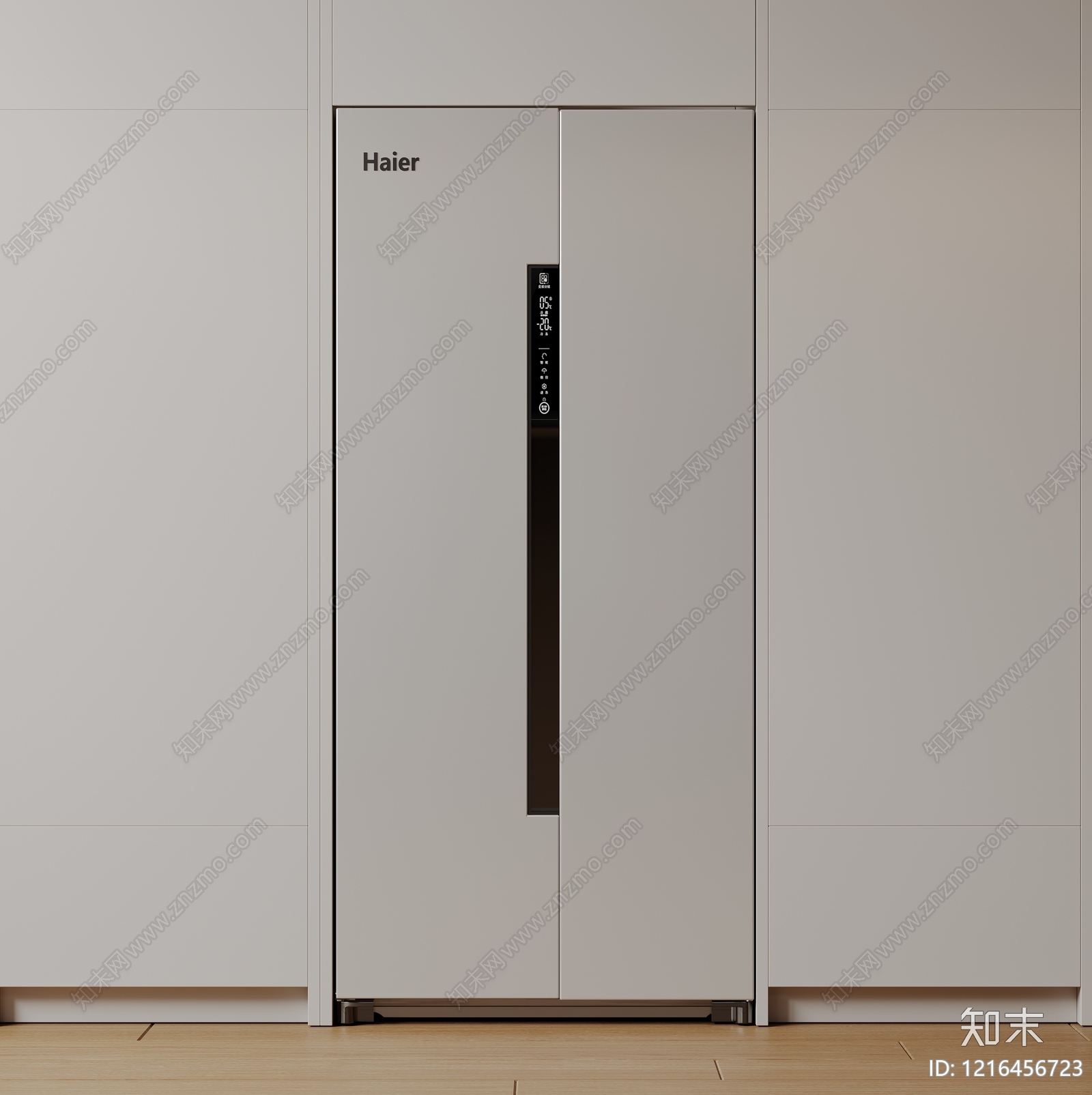 极简冰箱SU模型下载【ID:1216456723】