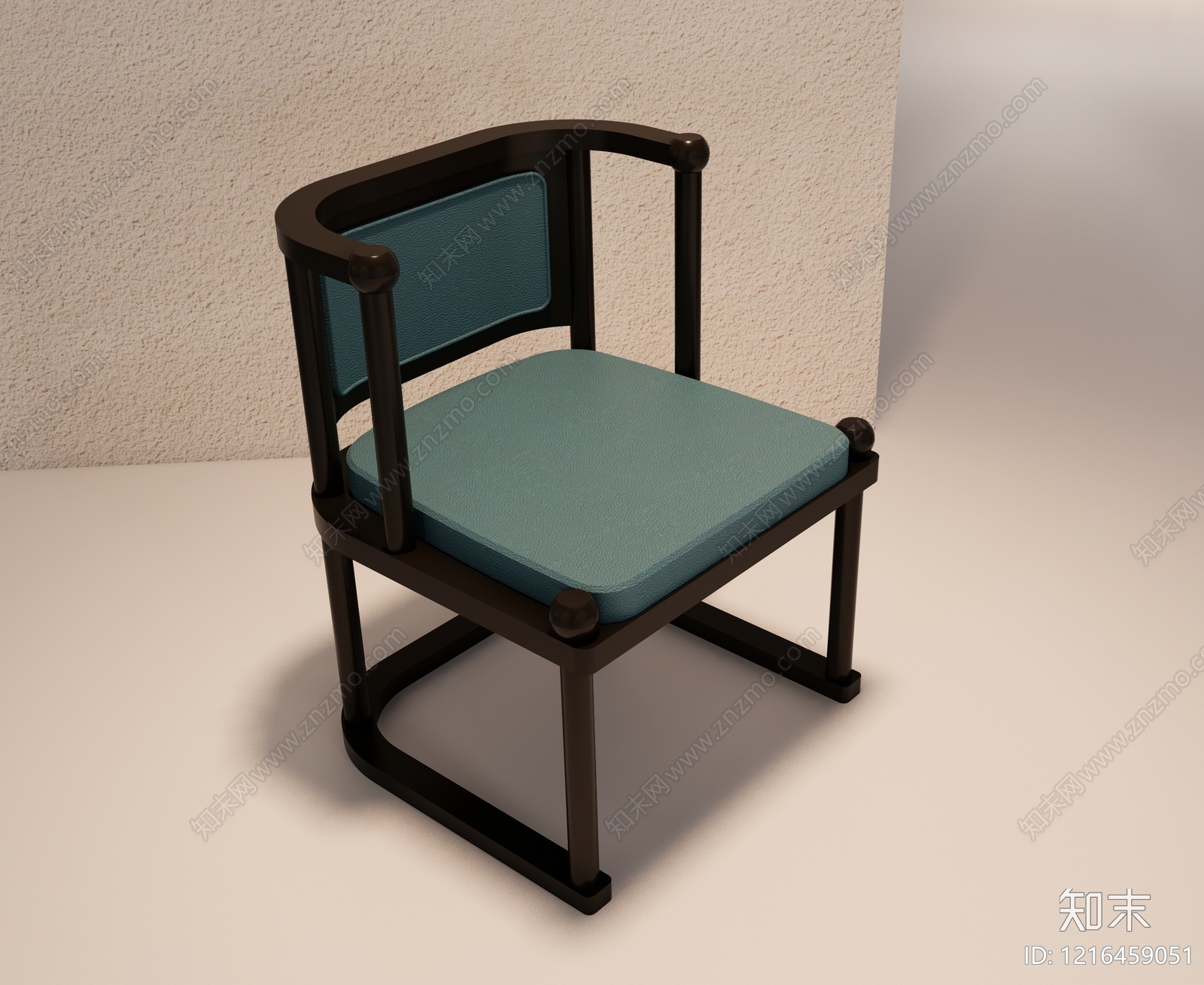 现代简约餐椅3D模型下载【ID:1216459051】