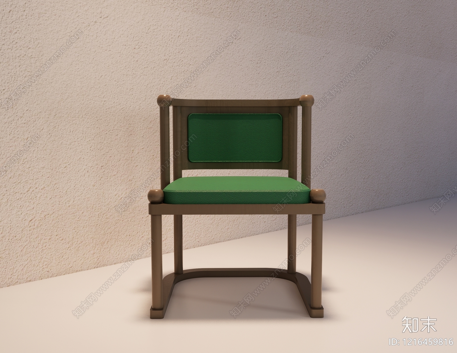 现代简约餐椅3D模型下载【ID:1216459816】