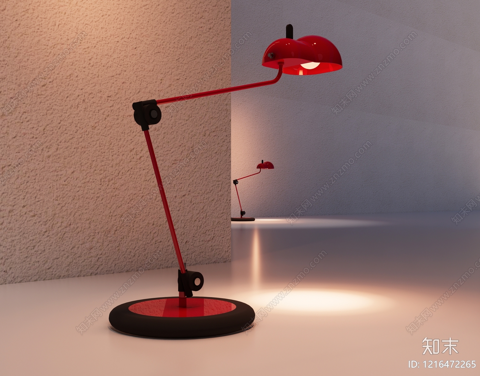 现代简约台灯3D模型下载【ID:1216472265】