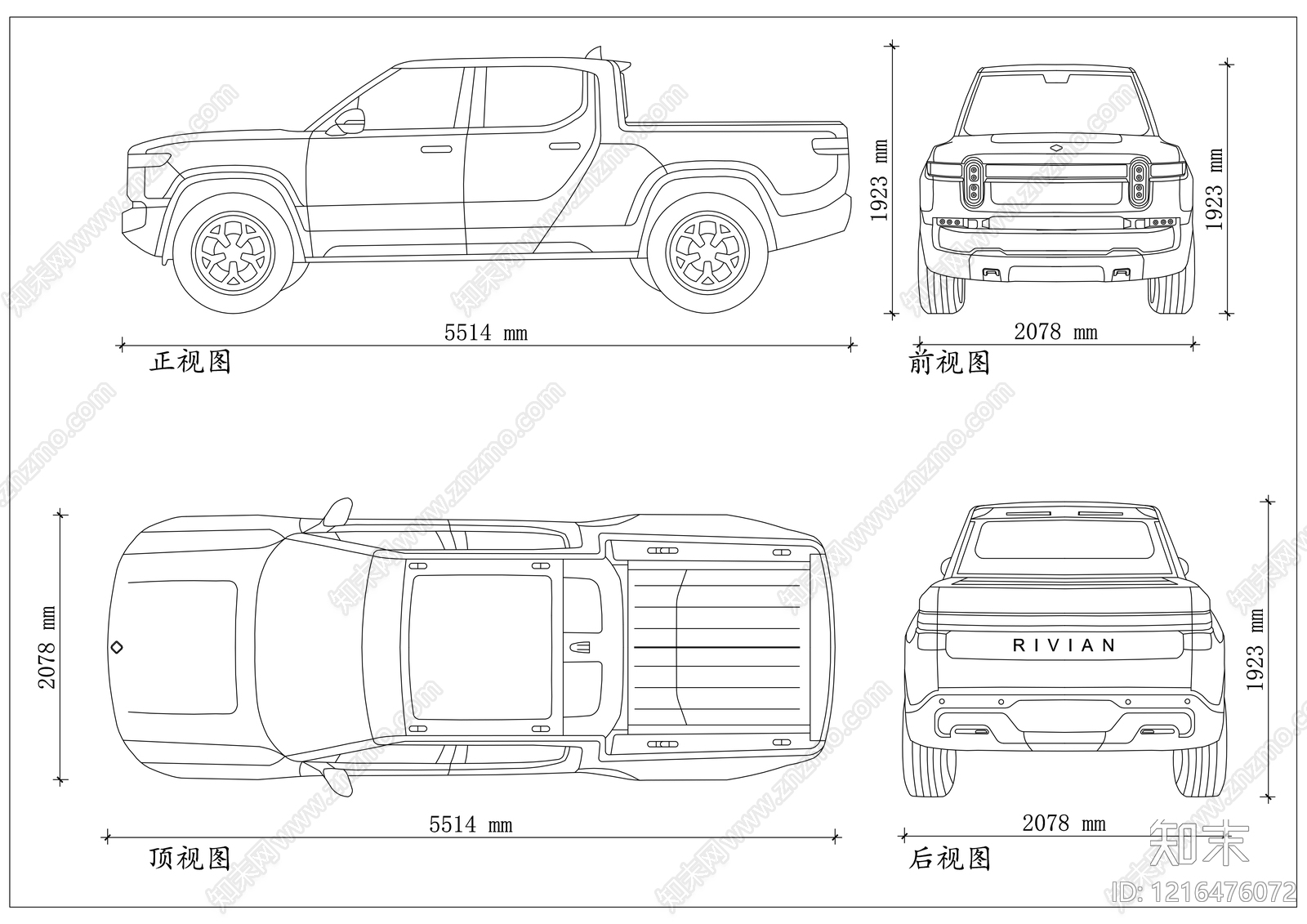 现代交通工具图库CAD图纸