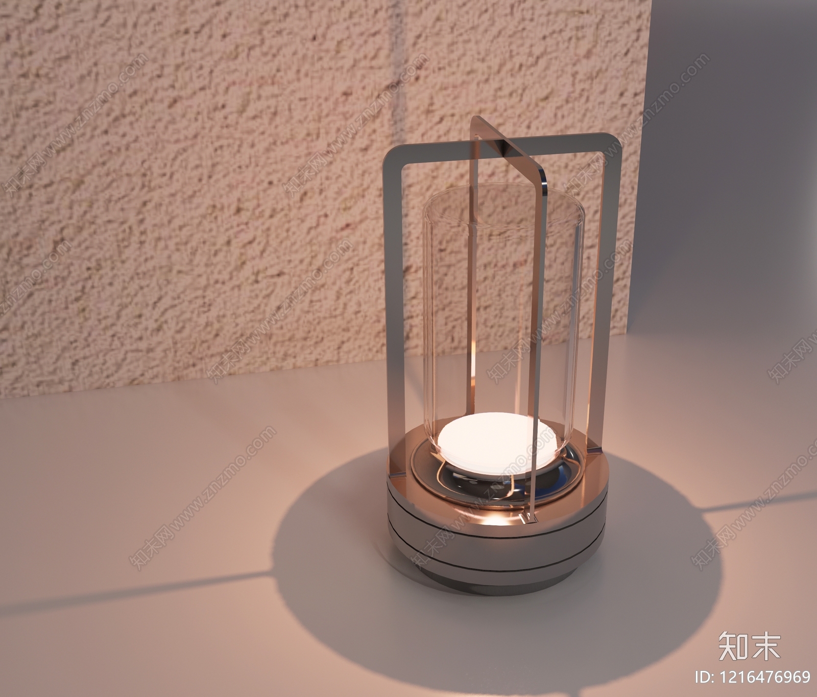 极简台灯3D模型下载【ID:1216476969】