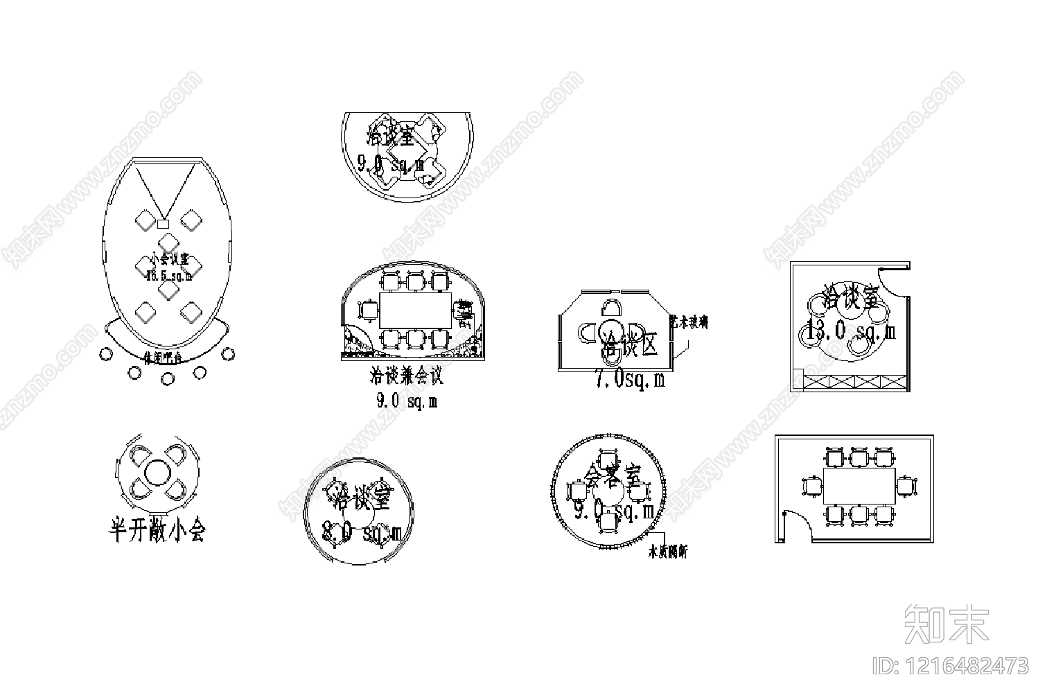 现代简约其他图库施工图下载【ID:1216482473】