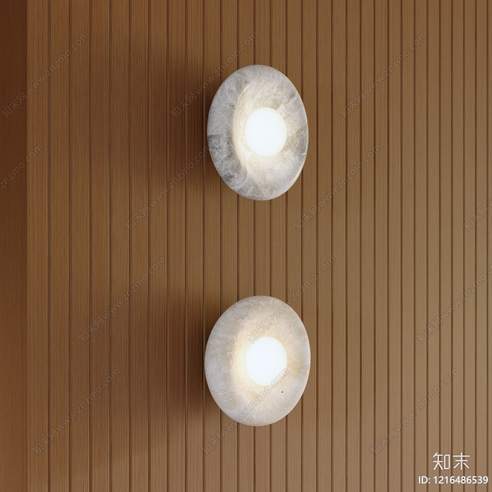 侘寂壁灯3D模型下载【ID:1216486539】