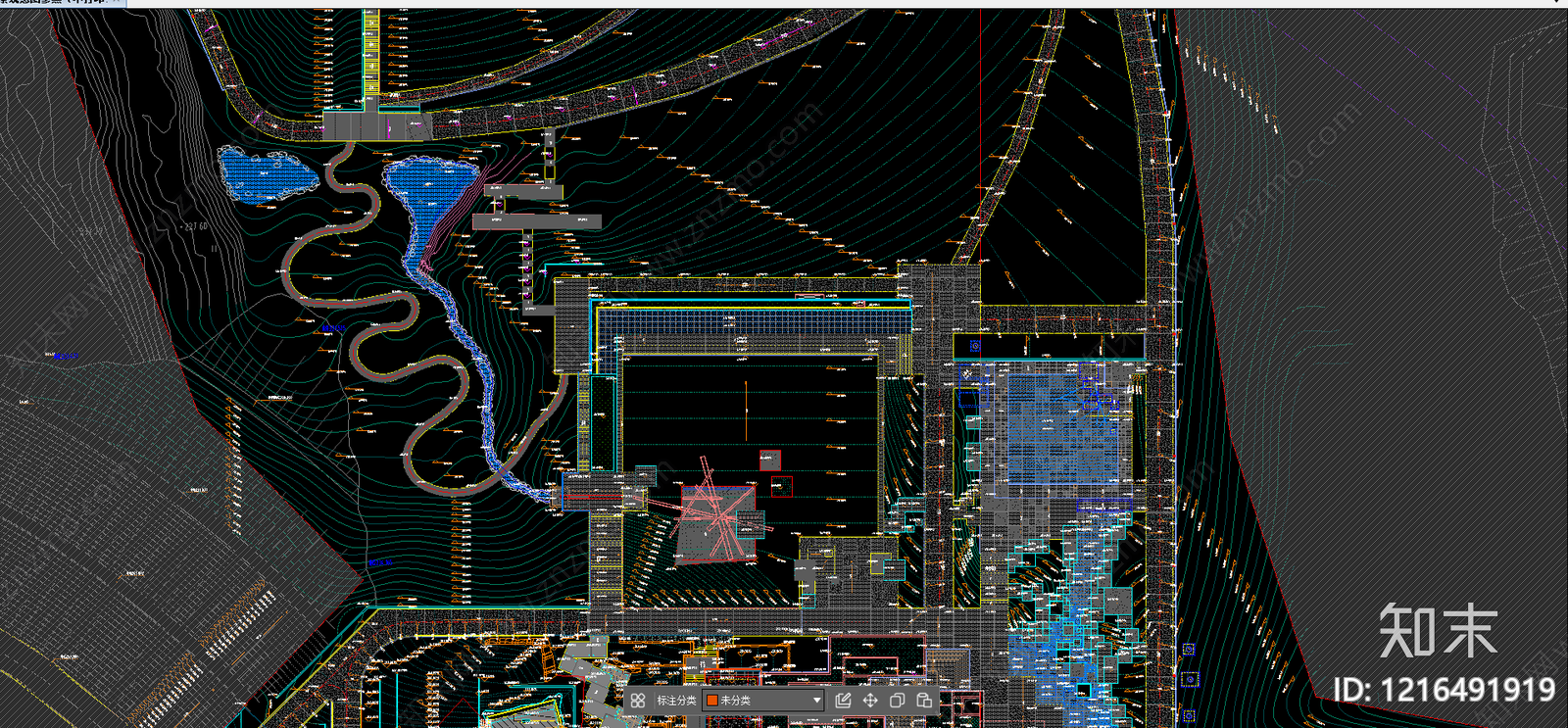 商业街景观施工图下载【ID:1216491919】