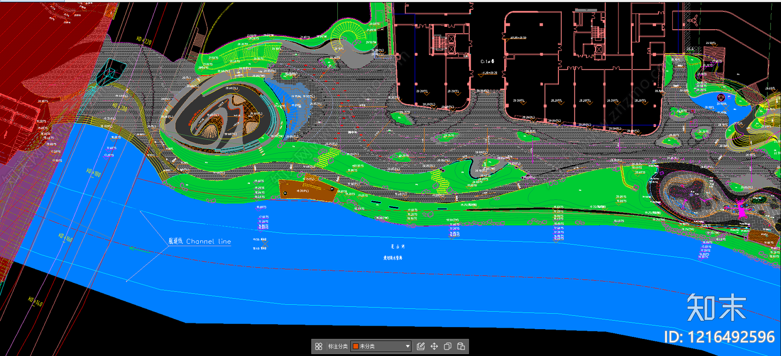 示范区景观施工图下载【ID:1216492596】