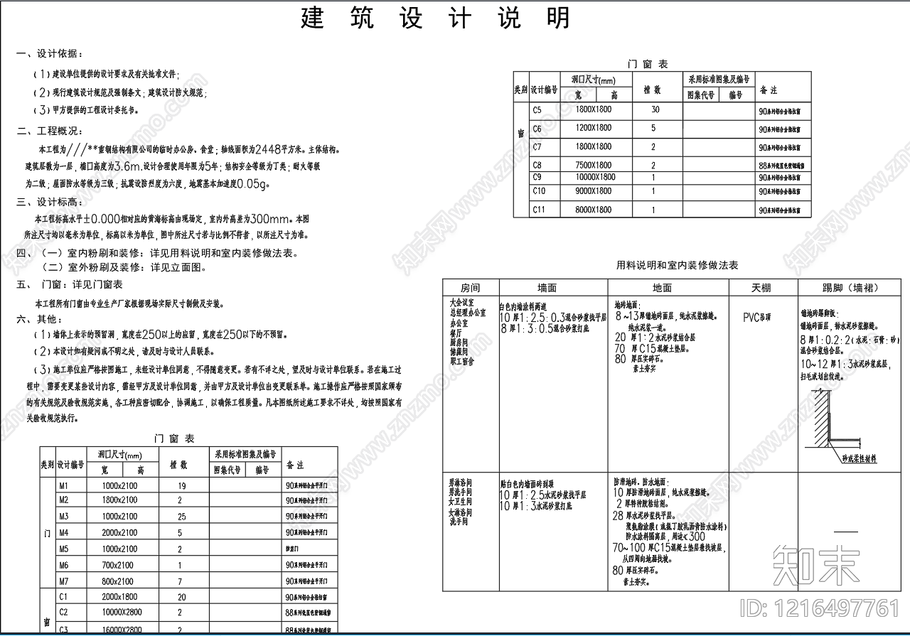 现代新中式乡村改造施工图下载【ID:1216497761】