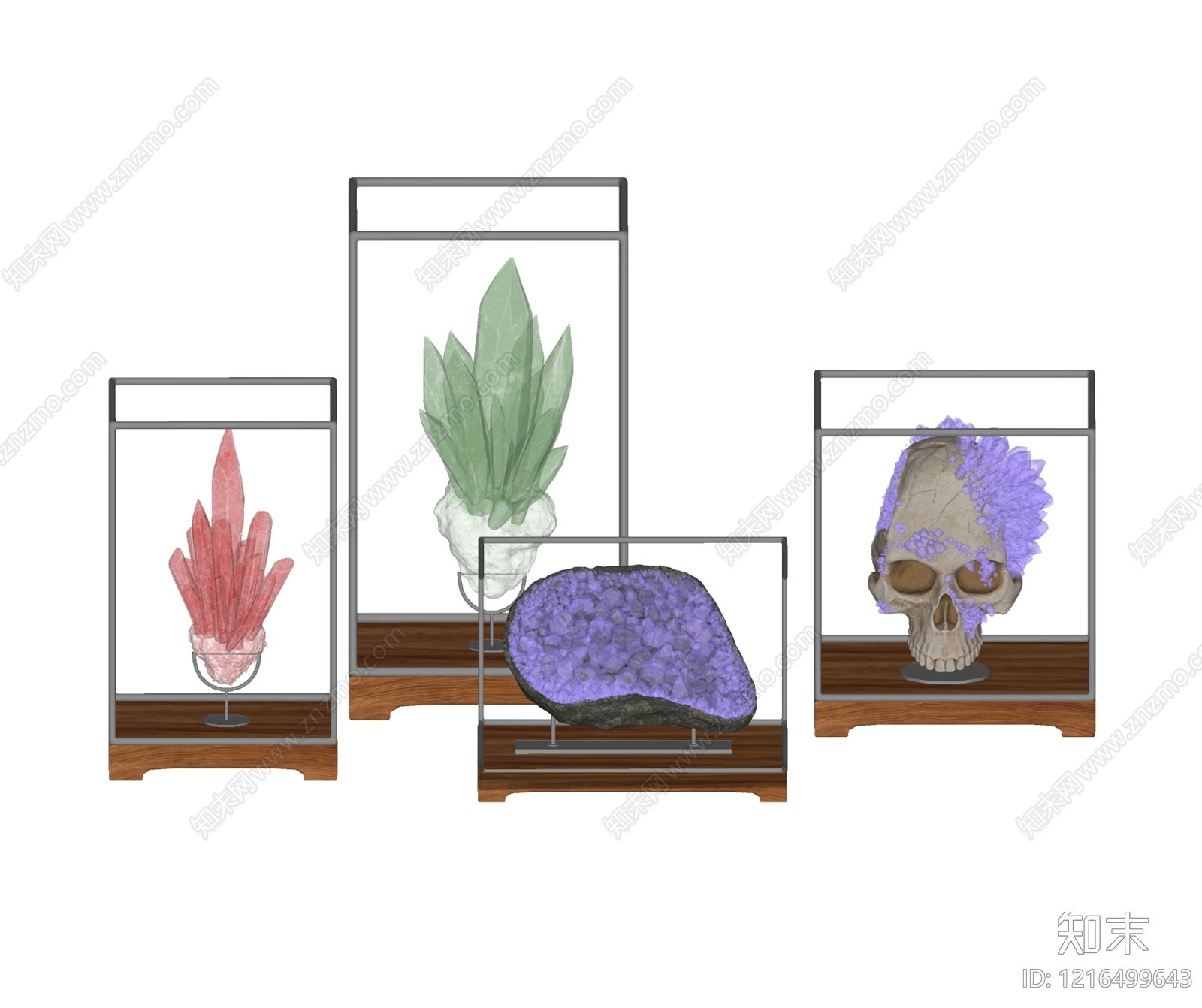 现代轻奢摆件组合SU模型下载【ID:1216499643】