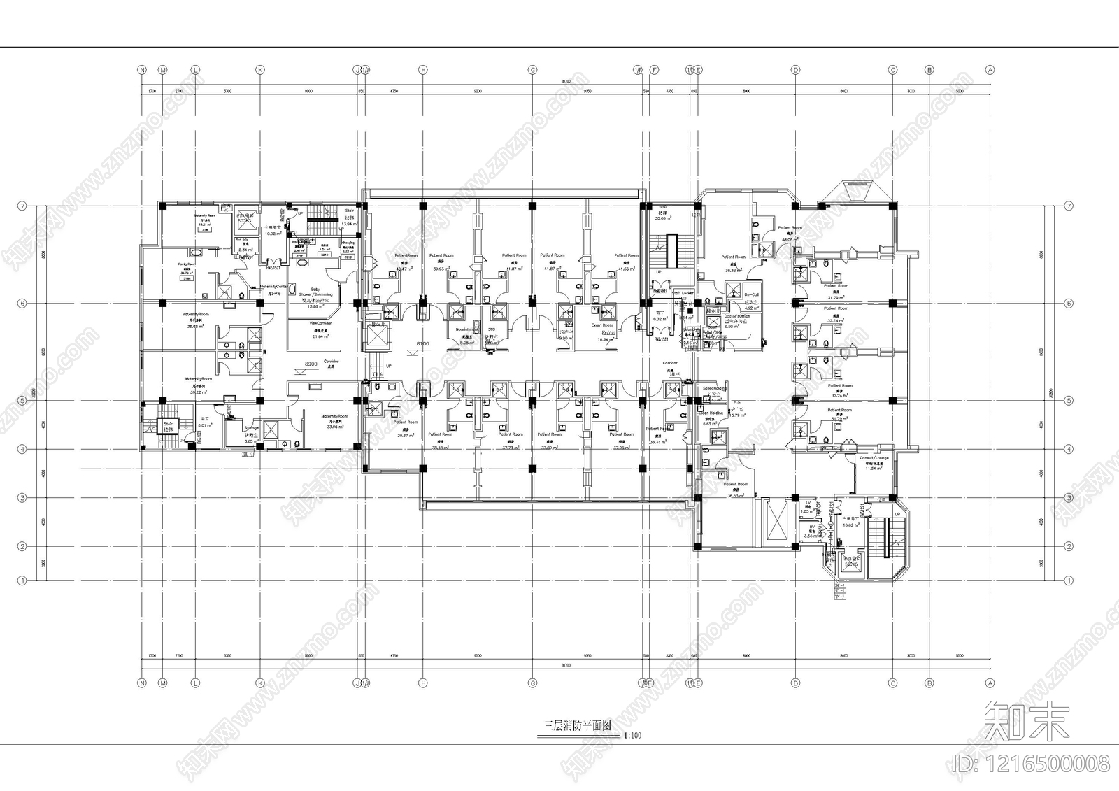 消防设备布置施工图下载【ID:1216500008】