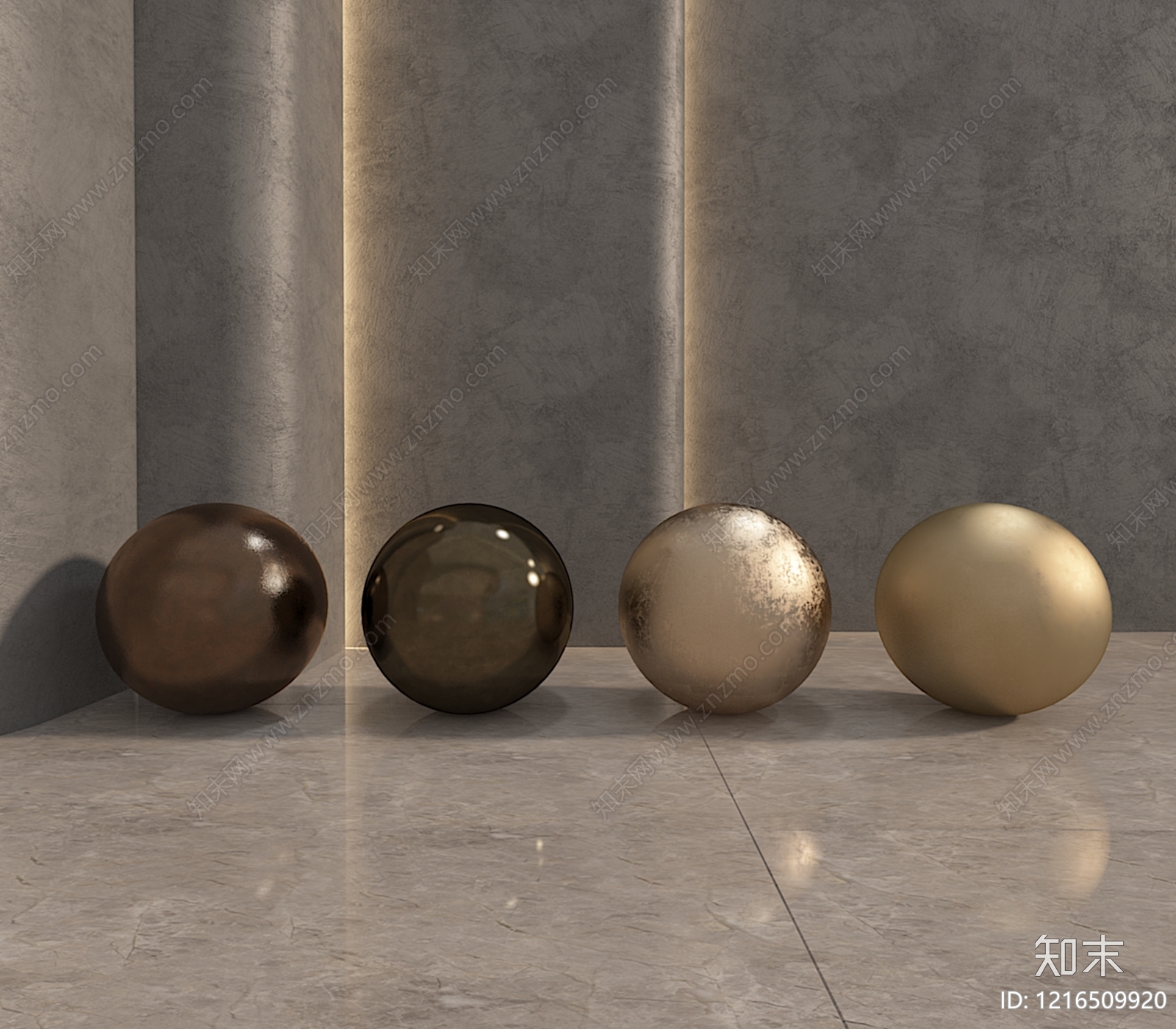 极简摆件组合3D模型下载【ID:1216509920】