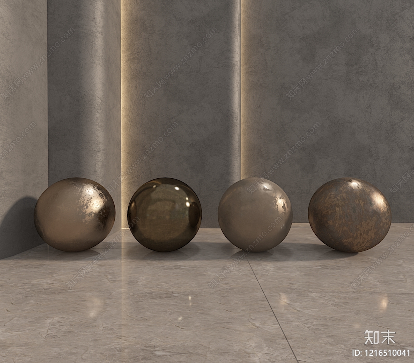 极简摆件组合3D模型下载【ID:1216510041】