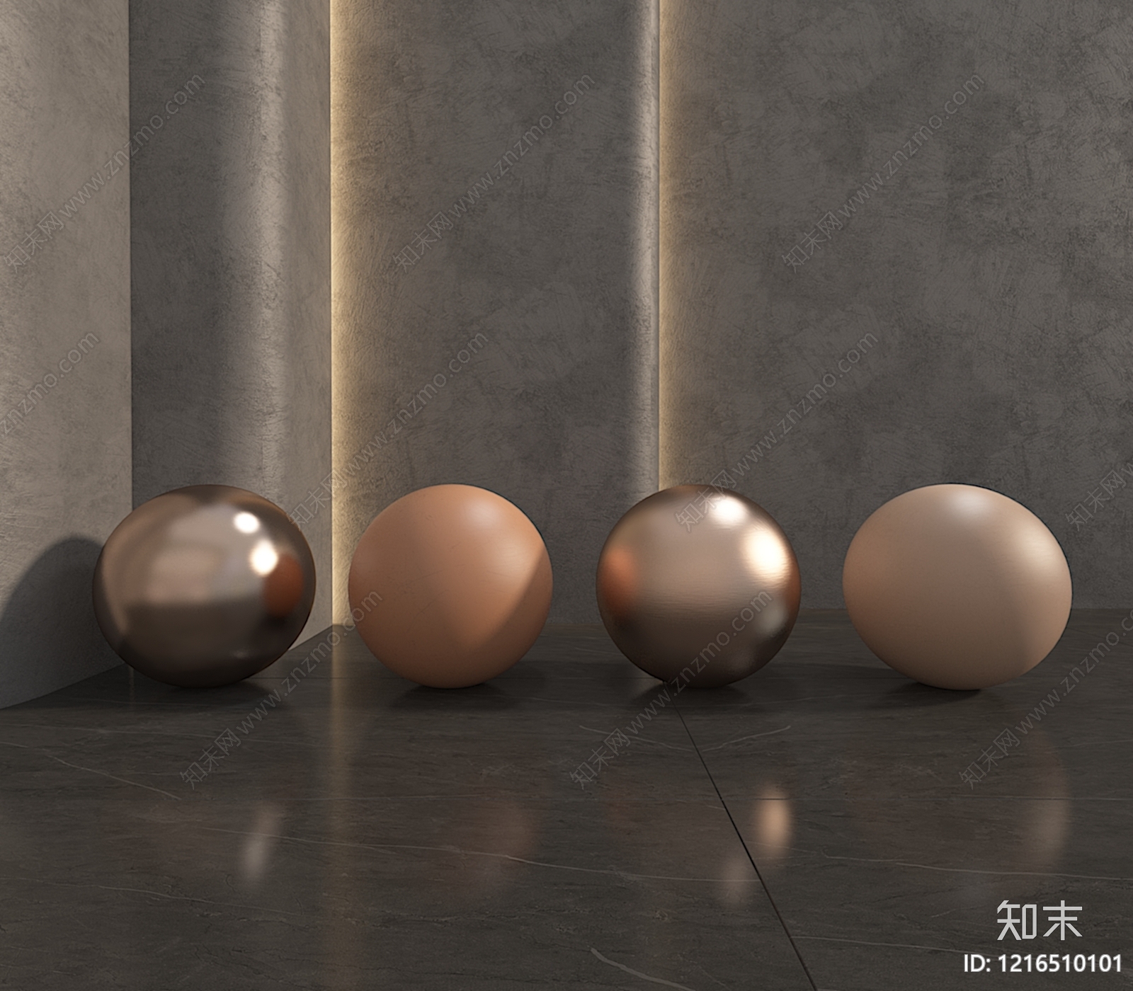 极简摆件组合3D模型下载【ID:1216510101】