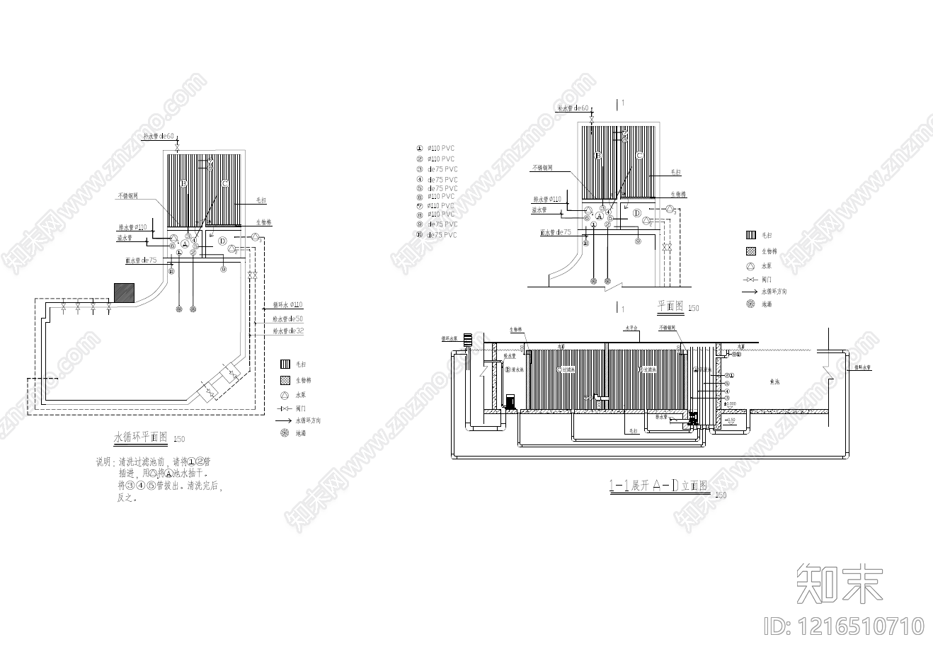 现代综合景观小品施工图下载【ID:1216510710】