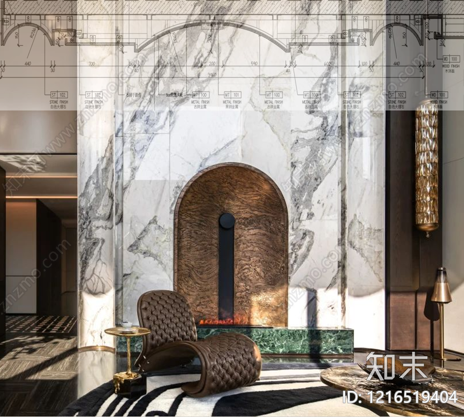 墙面节点施工图下载【ID:1216519404】