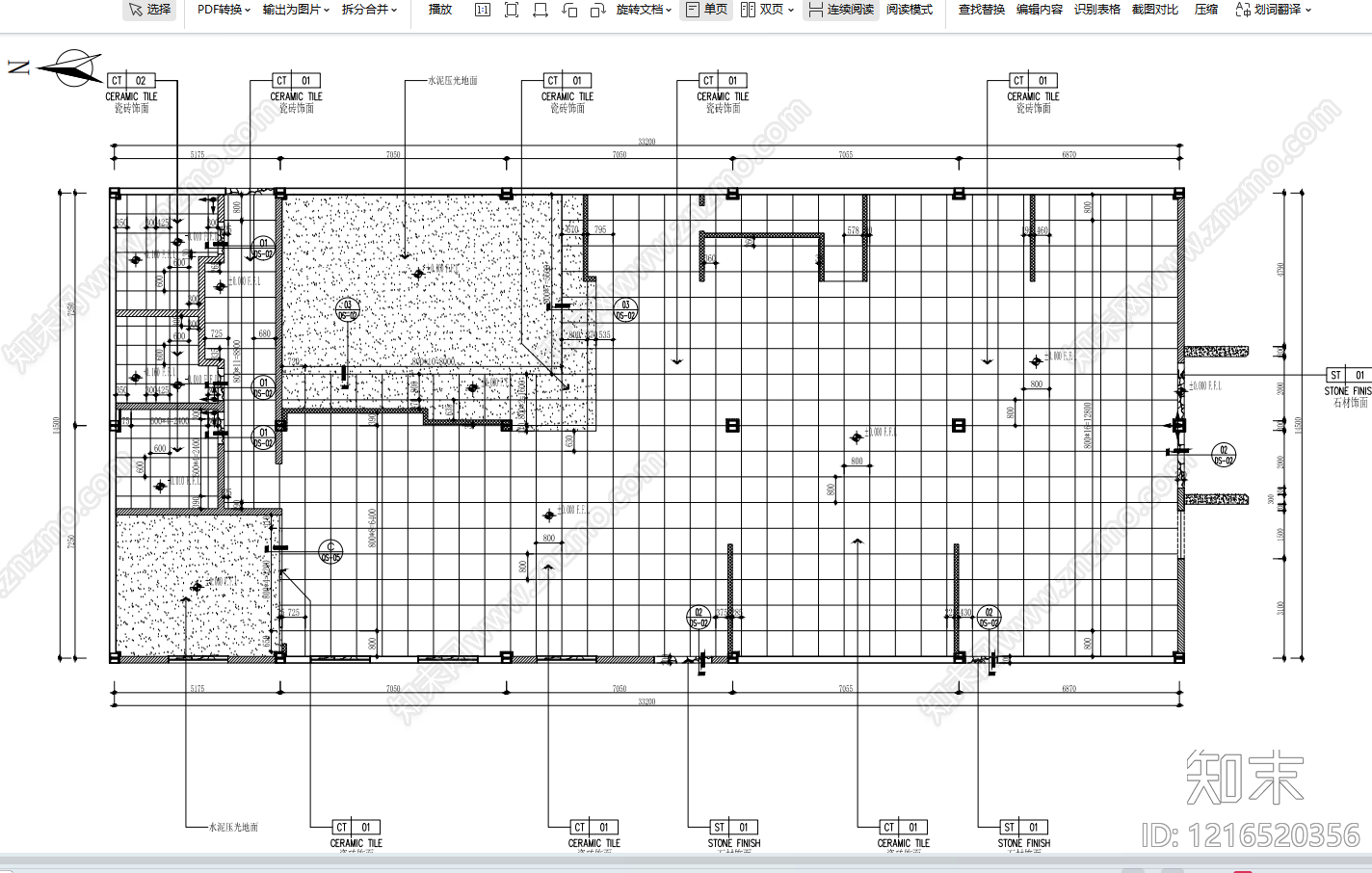 现代其他教育空间cad施工图下载【ID:1216520356】