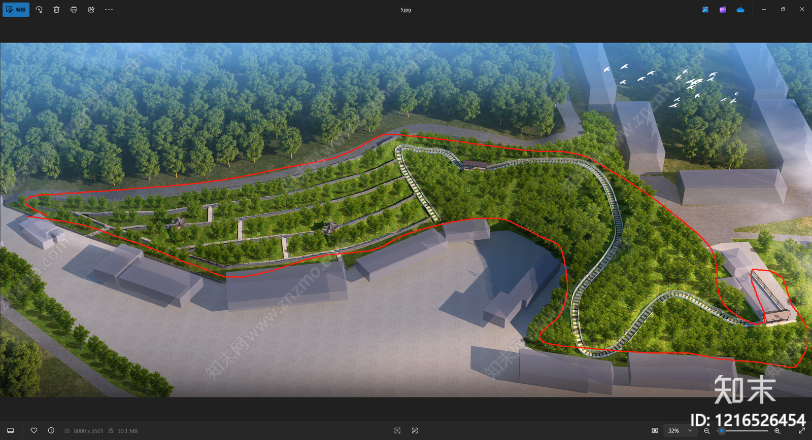 综合性公园施工图下载【ID:1216526454】